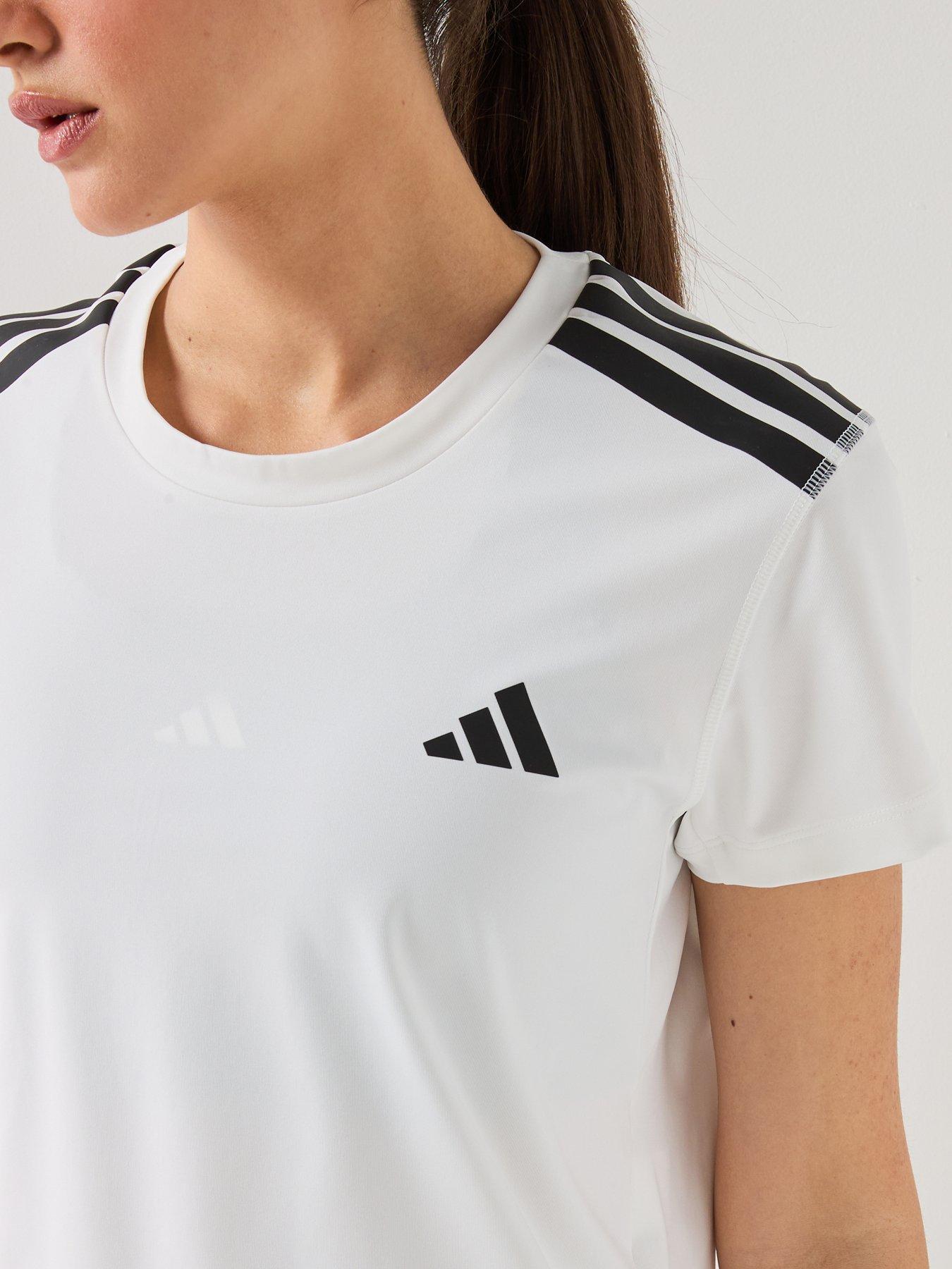 Image 4 of 6 of adidas Women's Training Hyperglam T-Shirt - White