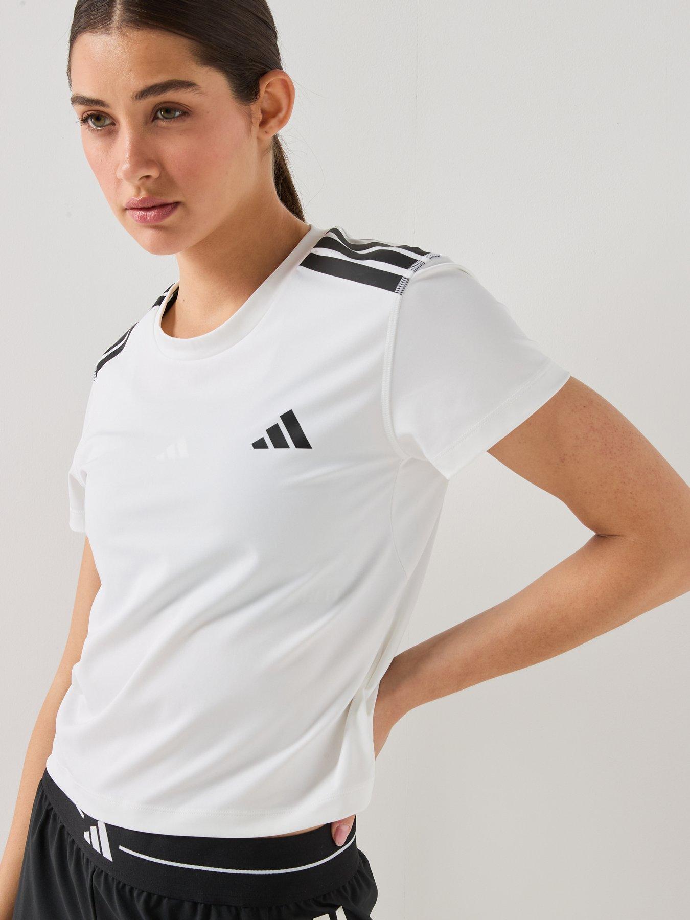 Image 6 of 6 of adidas Women's Training Hyperglam T-Shirt - White