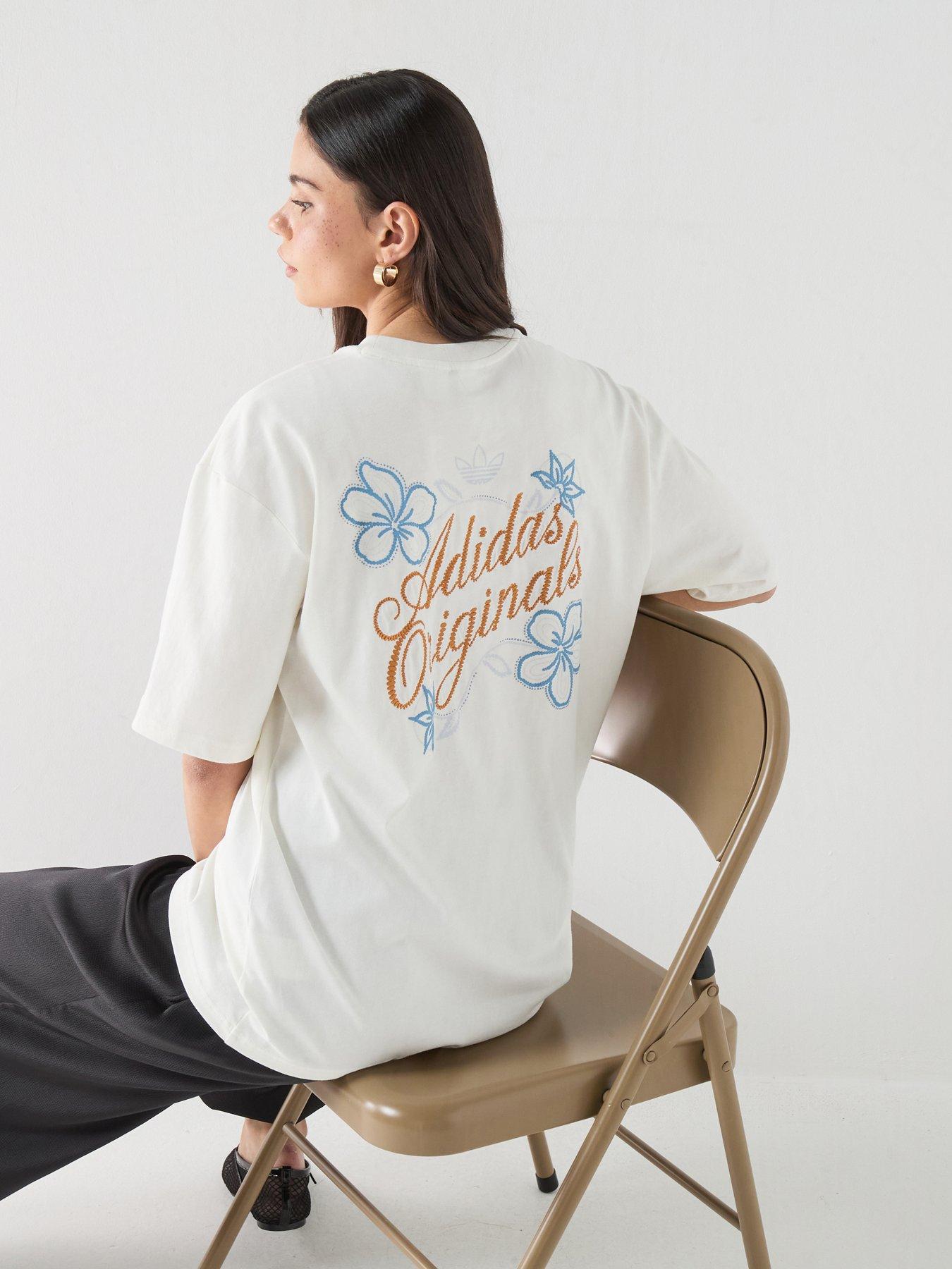 Adidas Originals Summer Glow Graphics T-Shirt - Off White
