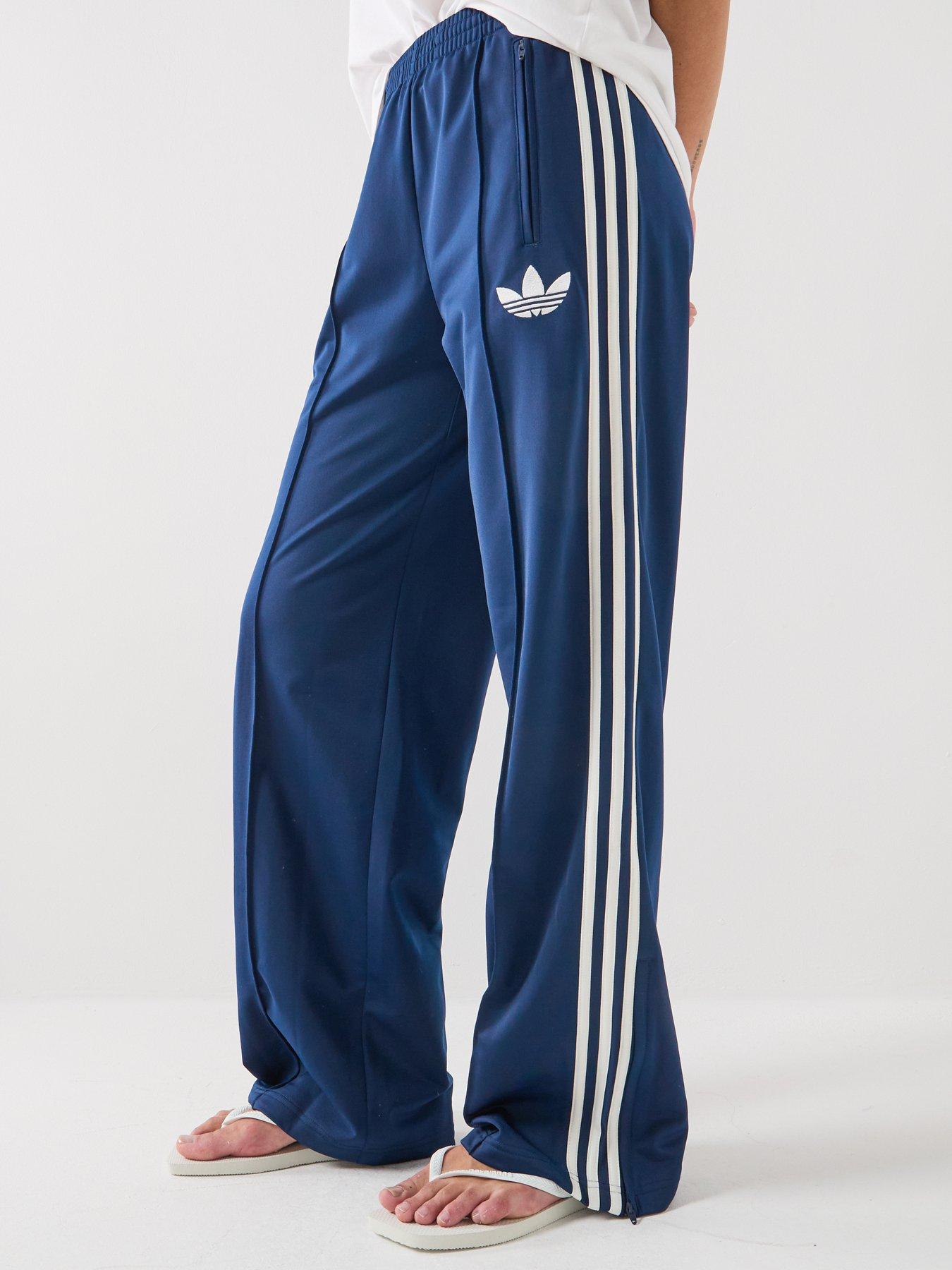 adidas Originals Women's Firebird Loose Track Pants, Night Indigo, Size M, Women