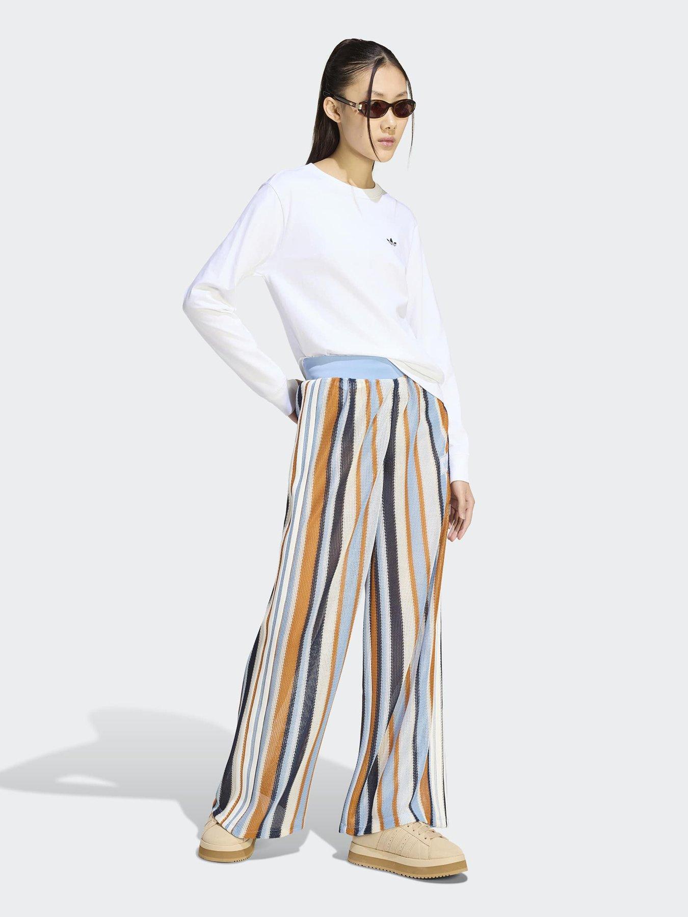 Image 3 of 5 of adidas Originals Women's Knit Fire Bird Pants - Blue