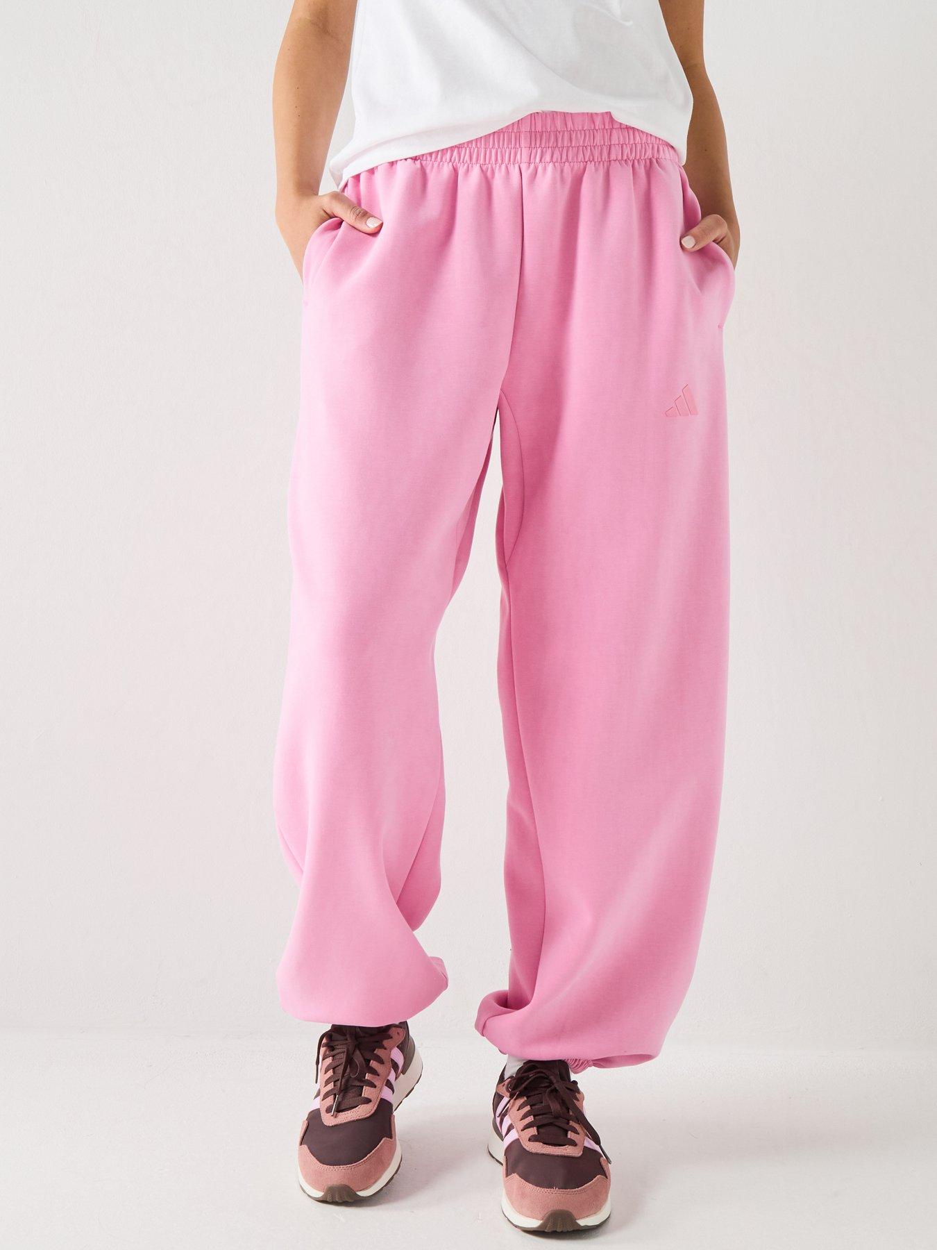 adidas Sportswear Women's Soft Lux Loose Pants - St Tropic Bloom
