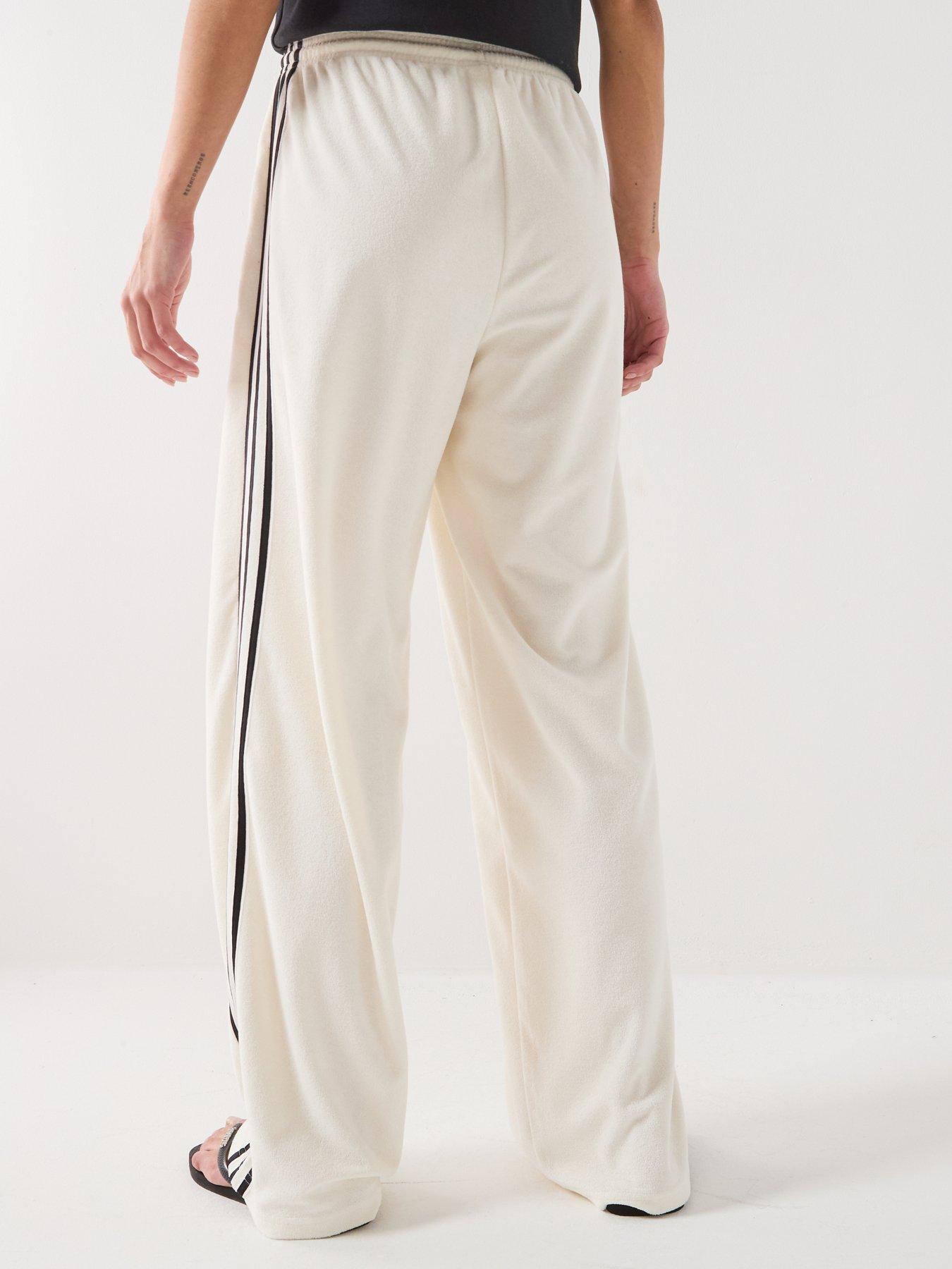 adidas Originals Women's Terry Towel Firebird Pants - White | Very