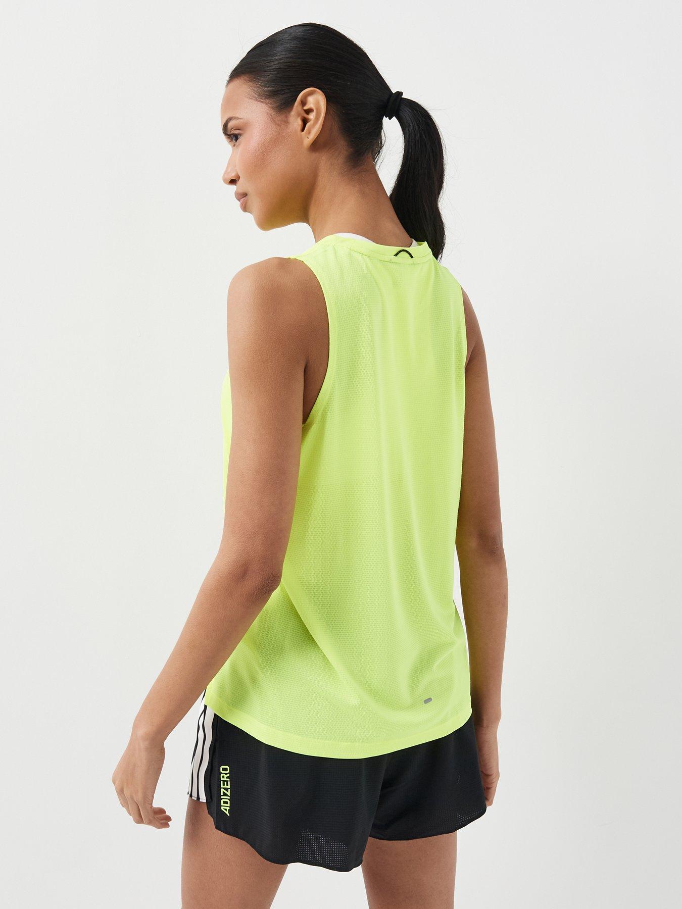 Image 2 of 6 of adidas Women's Running Breezy Tank - Yellow