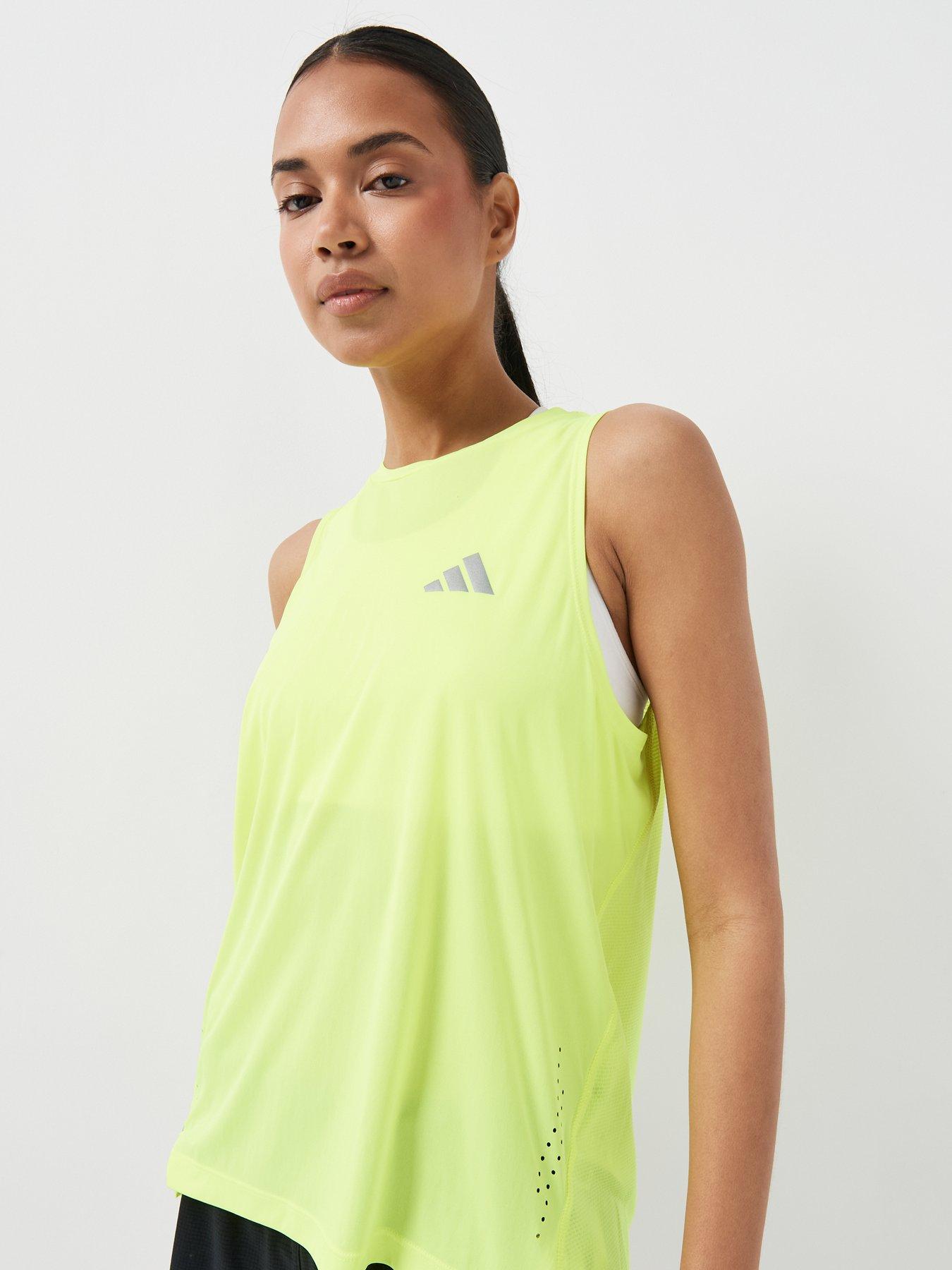 Image 4 of 6 of adidas Women's Running Breezy Tank - Yellow