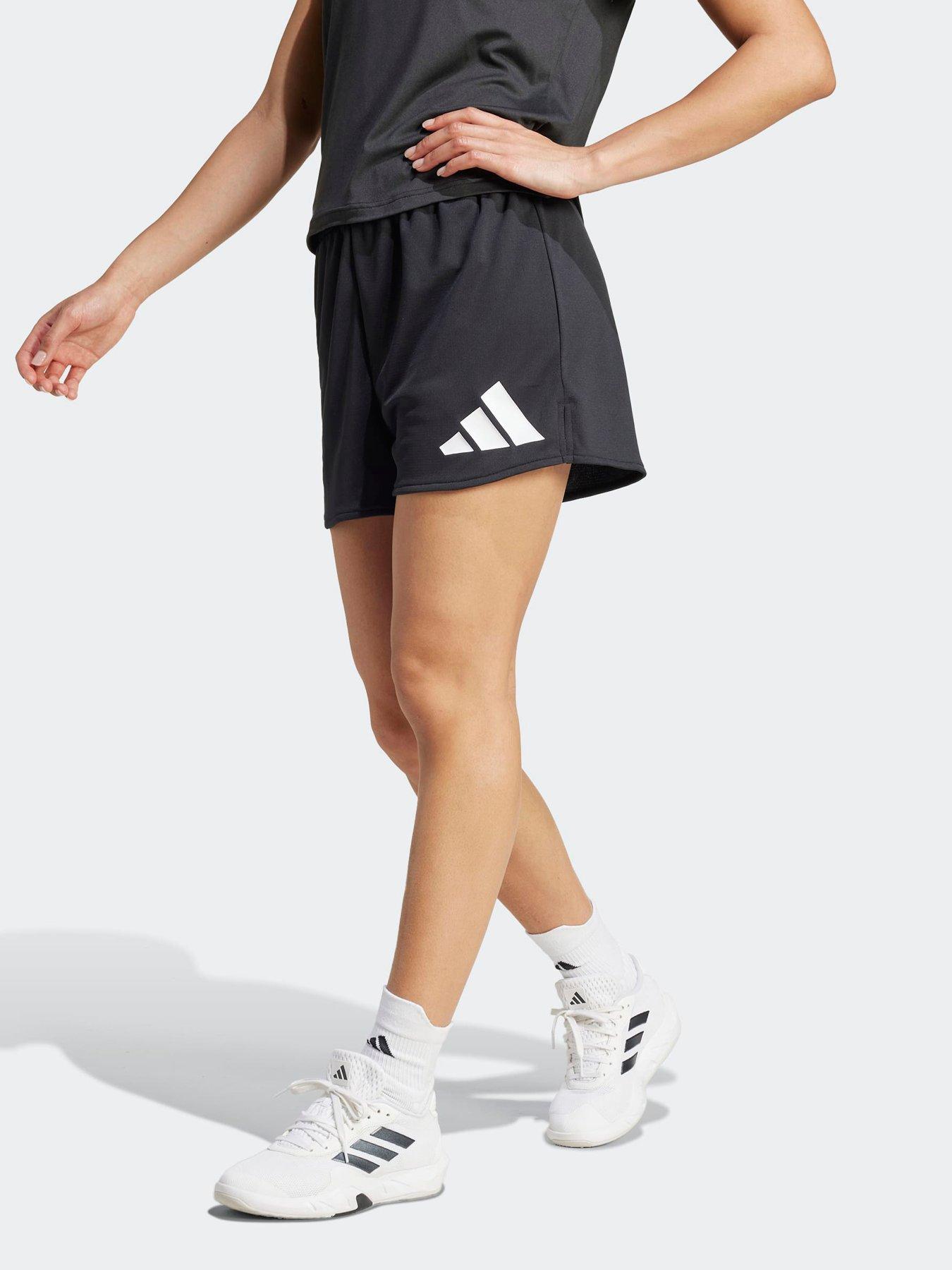 adidas Women's Training Workout Essentials Shorts - Black