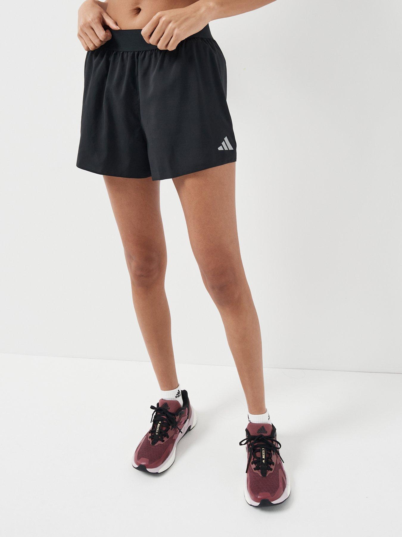 adidas Women's Running Adi365 Essentials 4 Inch Shorts - Black