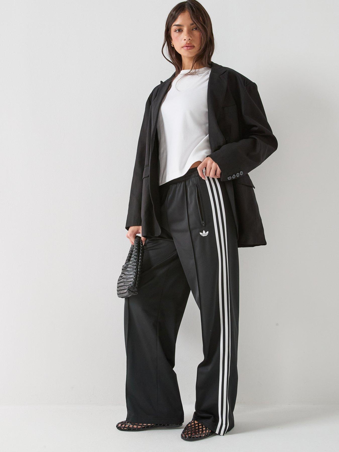 adidas Originals Women's Firebird Loose Track Pants - Black