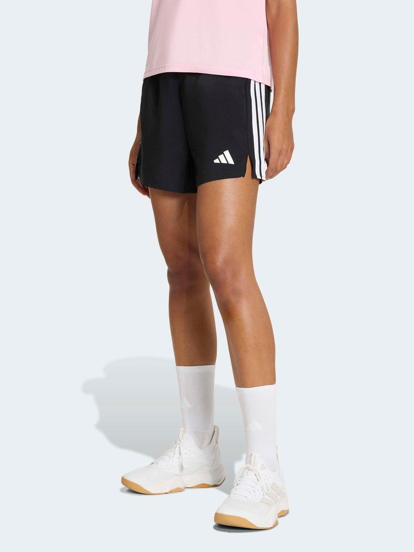 Image 1 of 6 of adidas Women's Training Workout Essentials Shorts - Black