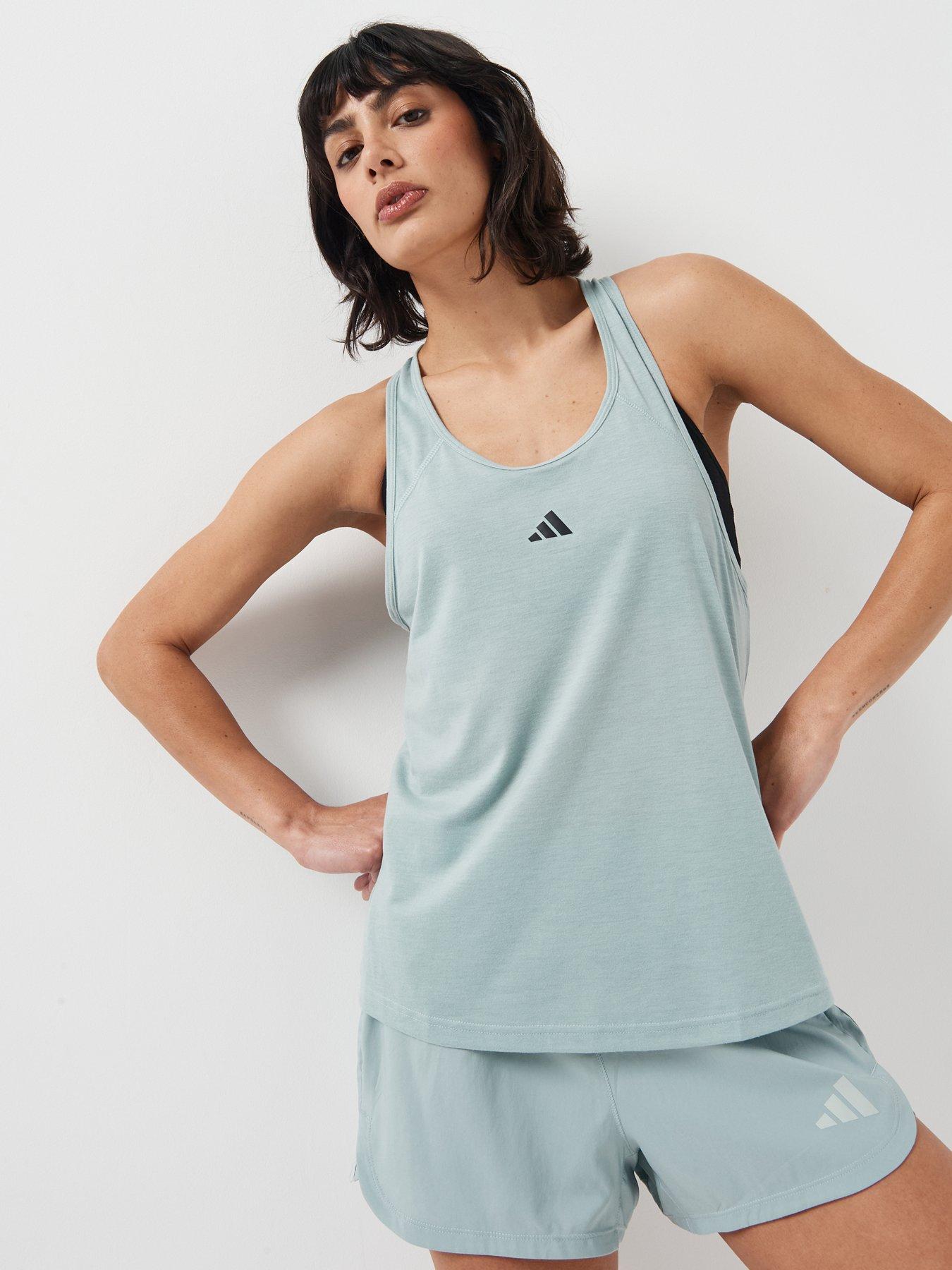 Adidas Women'S Training Workout Essentials Tank - Green