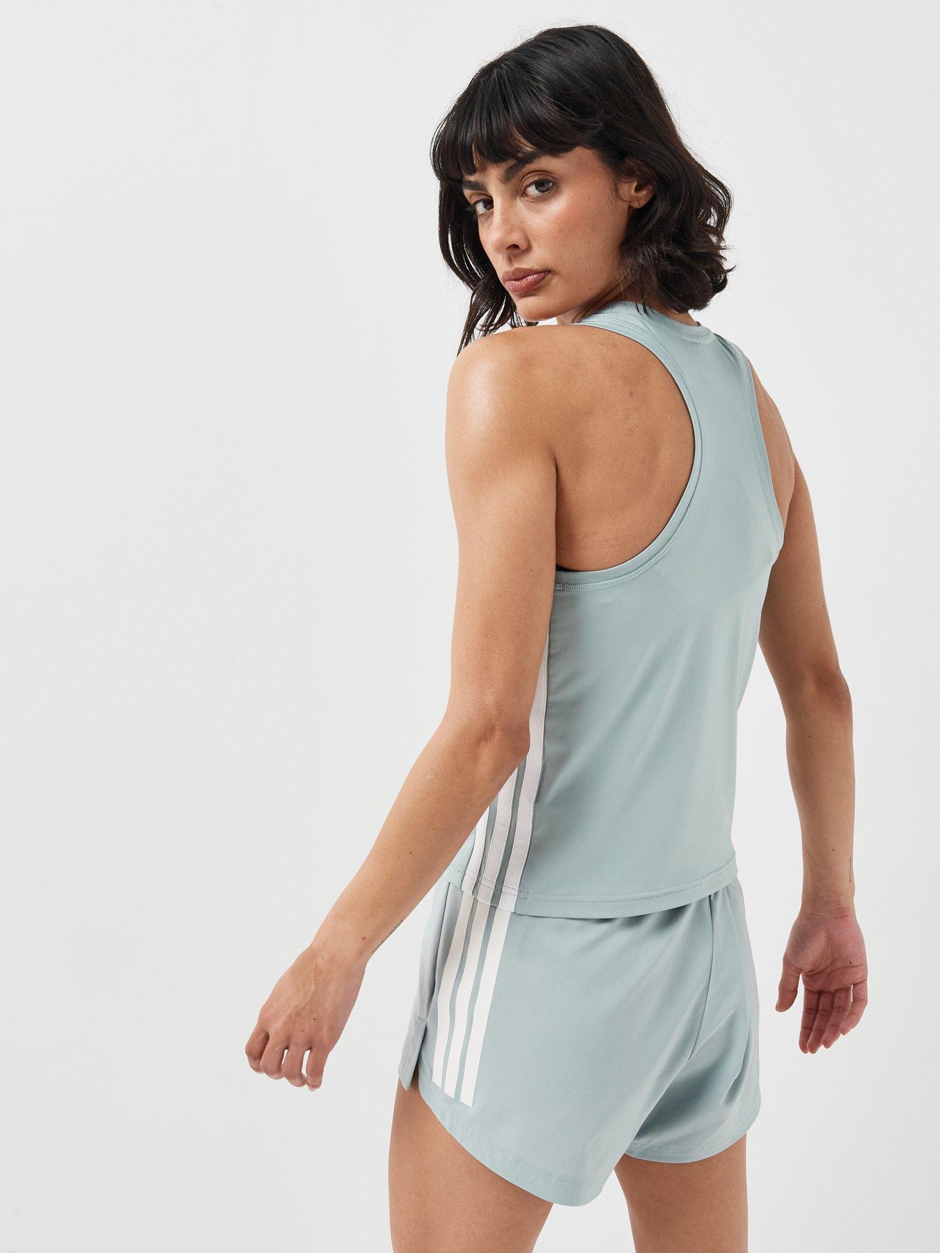 Image 2 of 6 of adidas Women's Training Workout Essentials Tank - Green