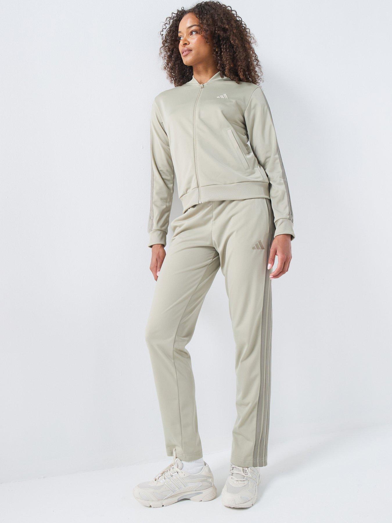 adidas Sportswear Women's Essentials 3-Stripes Tracksuit, Woca, Size Xs, Women