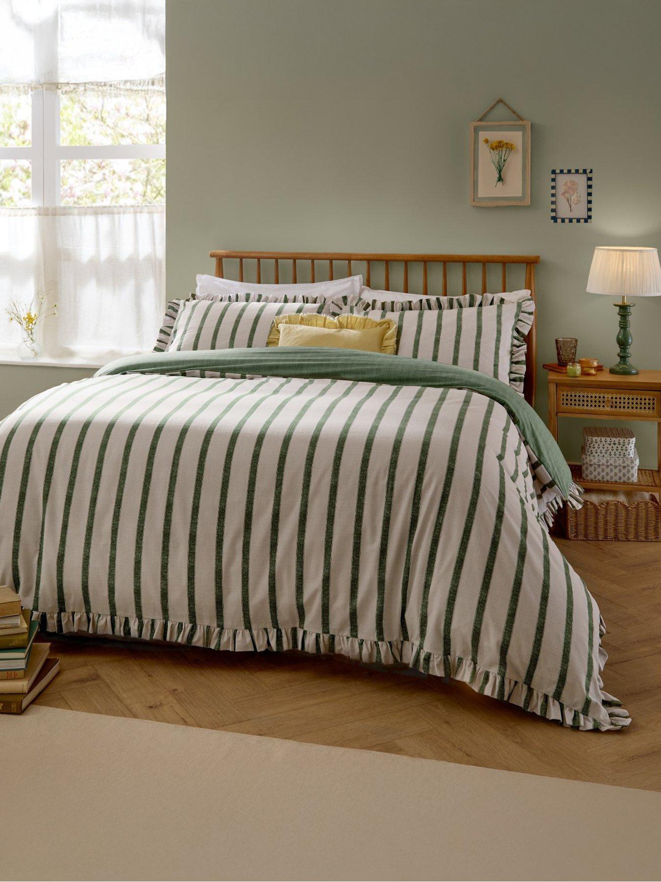 Wylder Connie Duvet Set Moss
