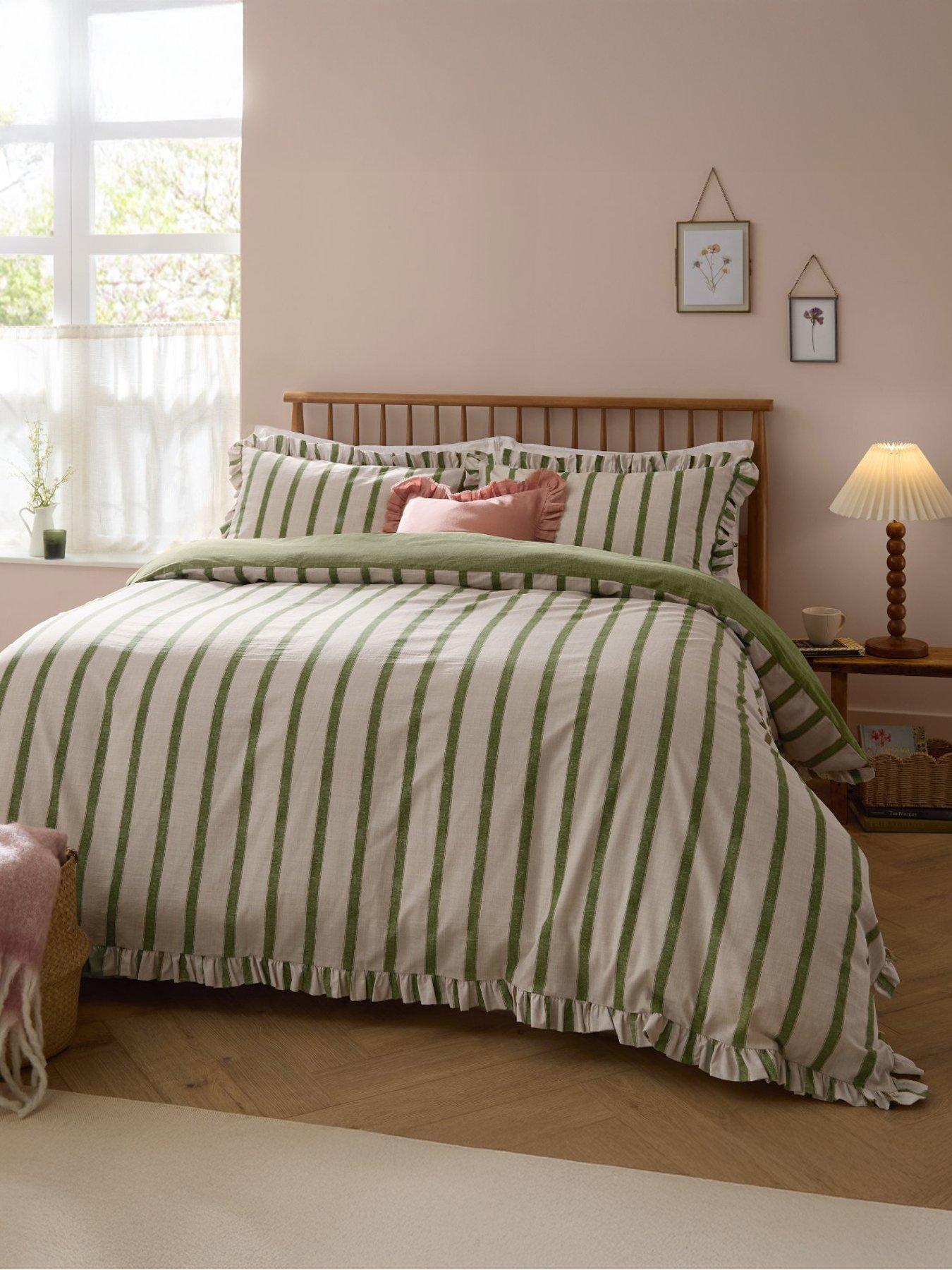 Wylder Connie Duvet Set Olive