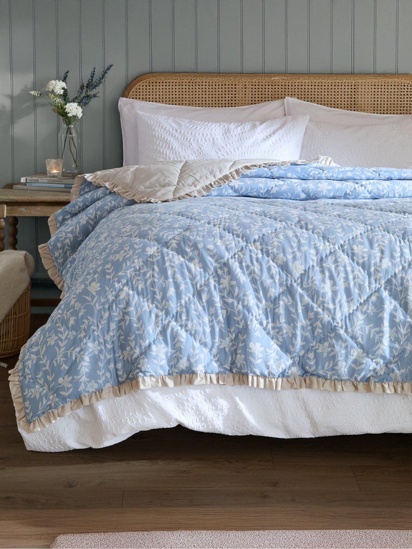 Wylder Amelia Bedspread Delph Blue