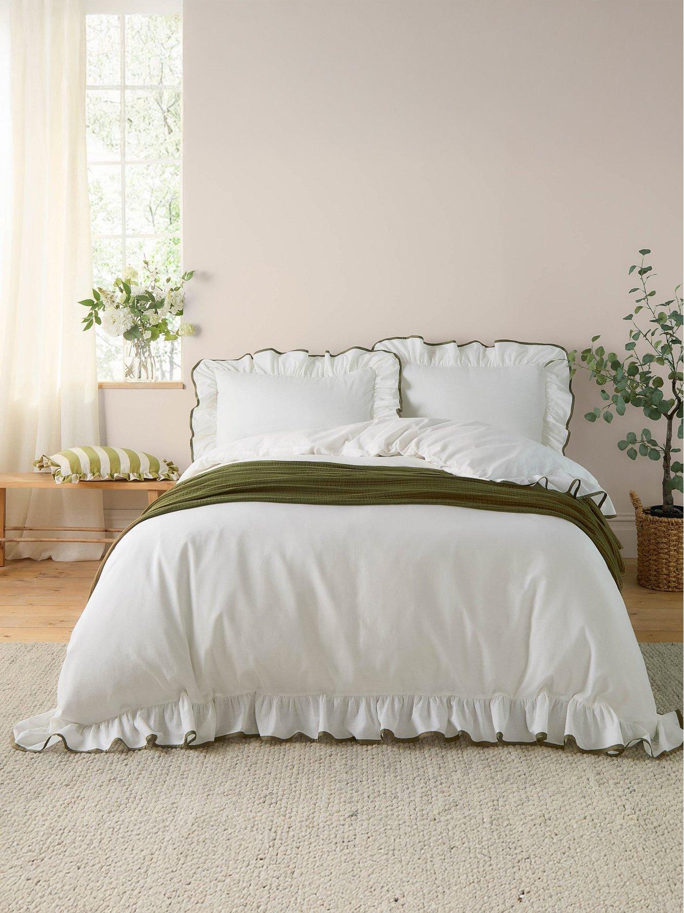 Wylder Blousey Duvet Set Olive