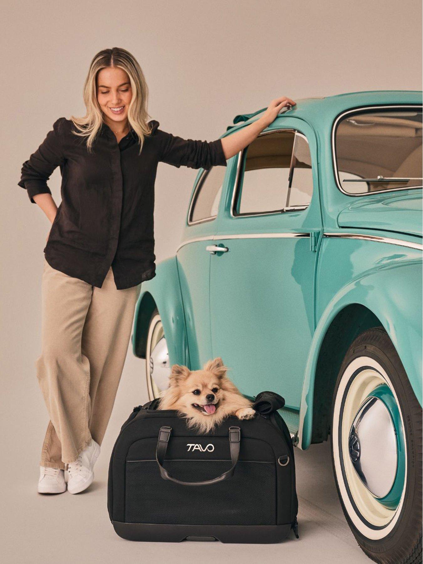 Tavo Hendrick Pet Car Seat and Flexible Carrier Onyx