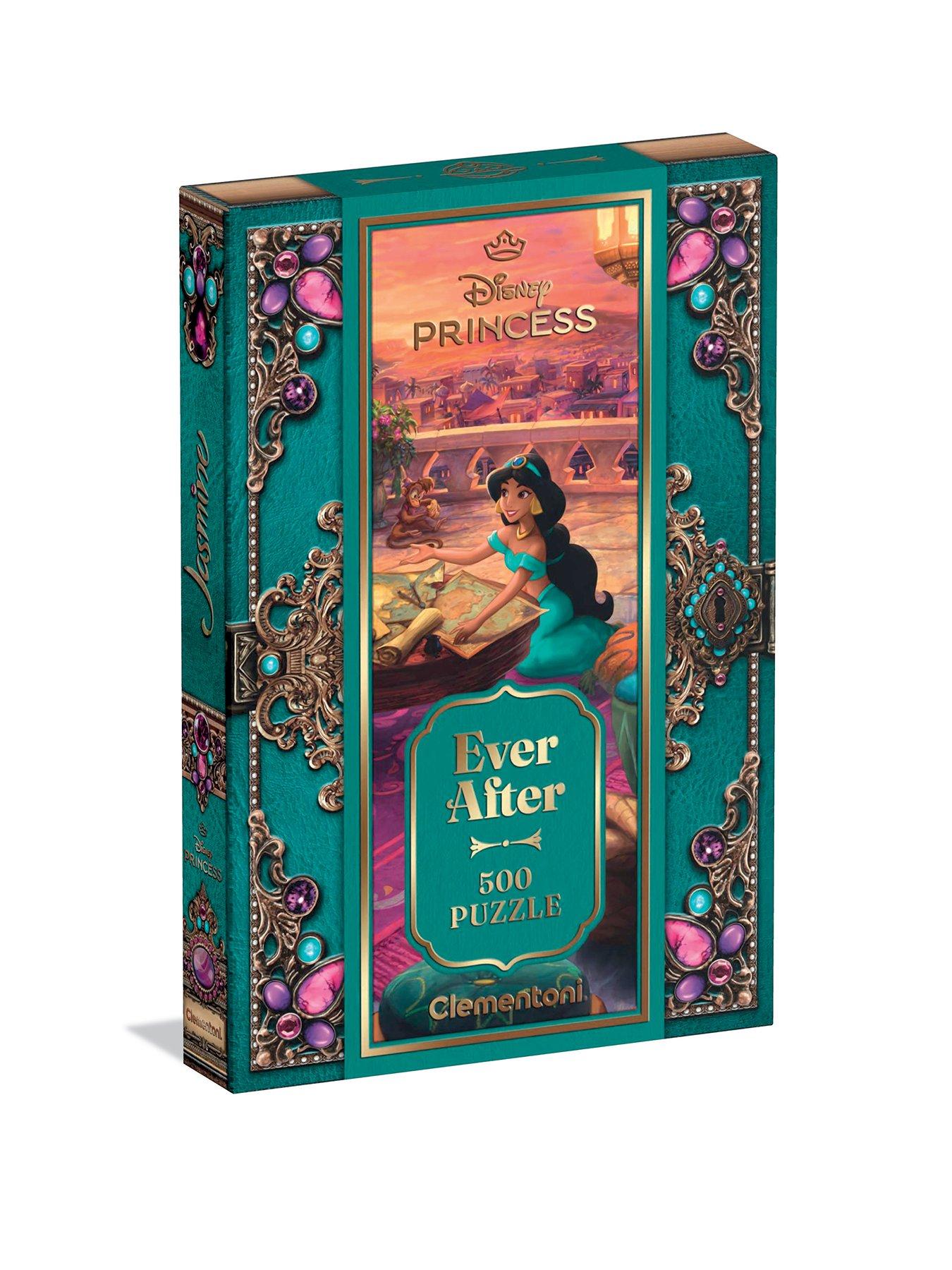 Clementoni Disney Princess Ever After Collection - Jasmine 500 Piece Puzzle in Deluxe Packaging