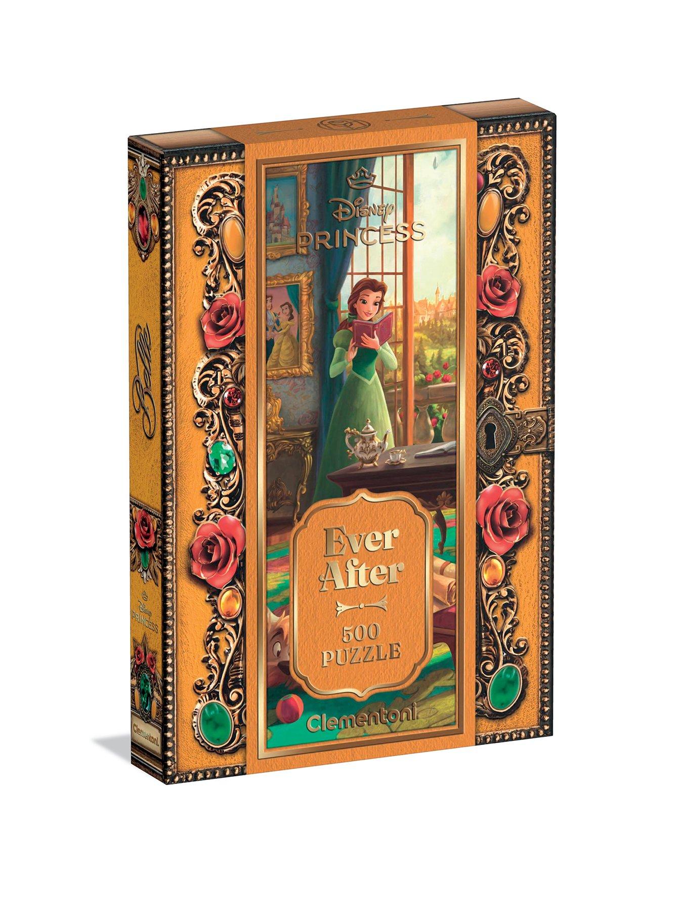 Clementoni Disney Princess Ever After Collection - Belle 500 Piece Puzzle in Deluxe Packaging