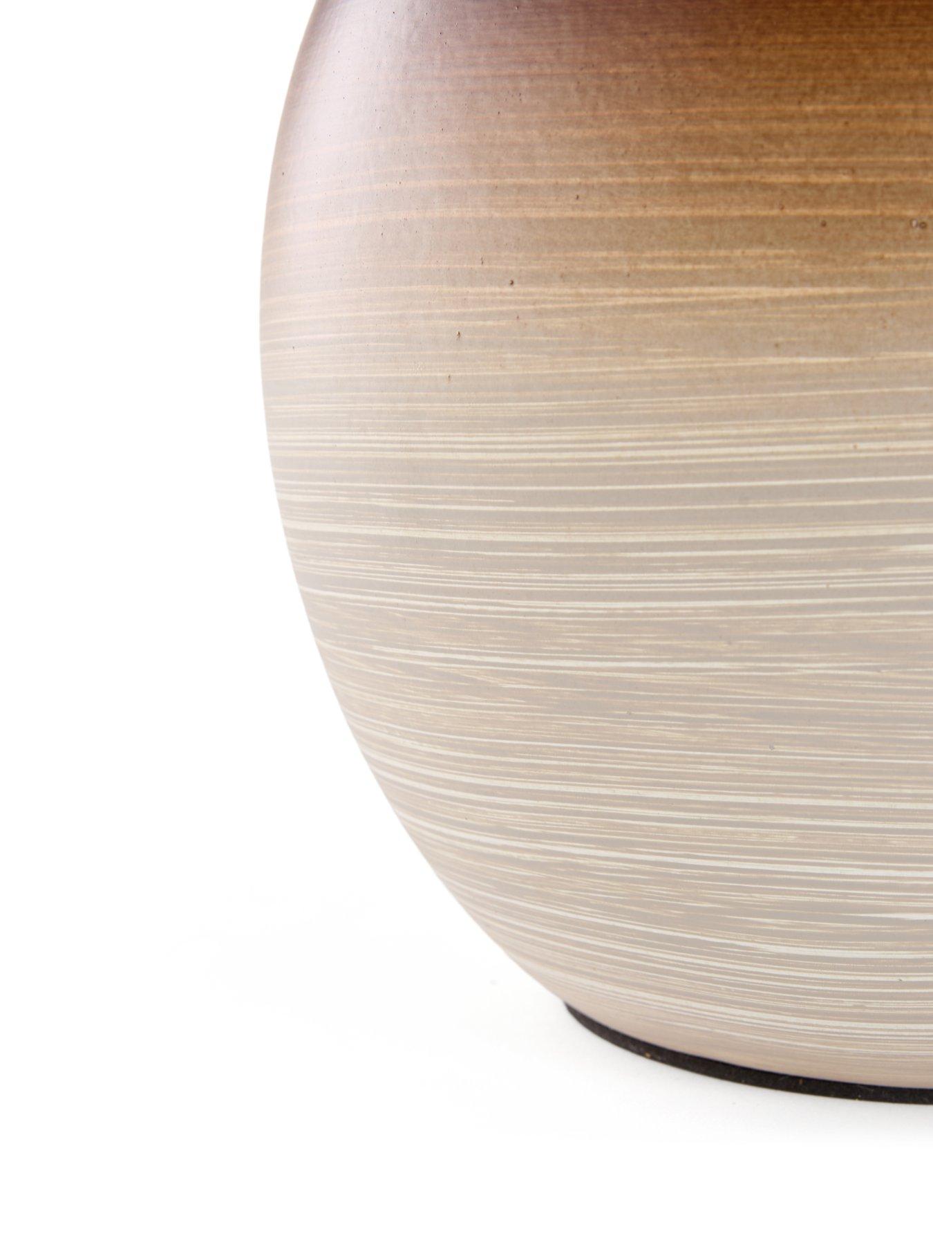 Image 6 of 7 of The Very Collection Brown Swirl Table Lamp