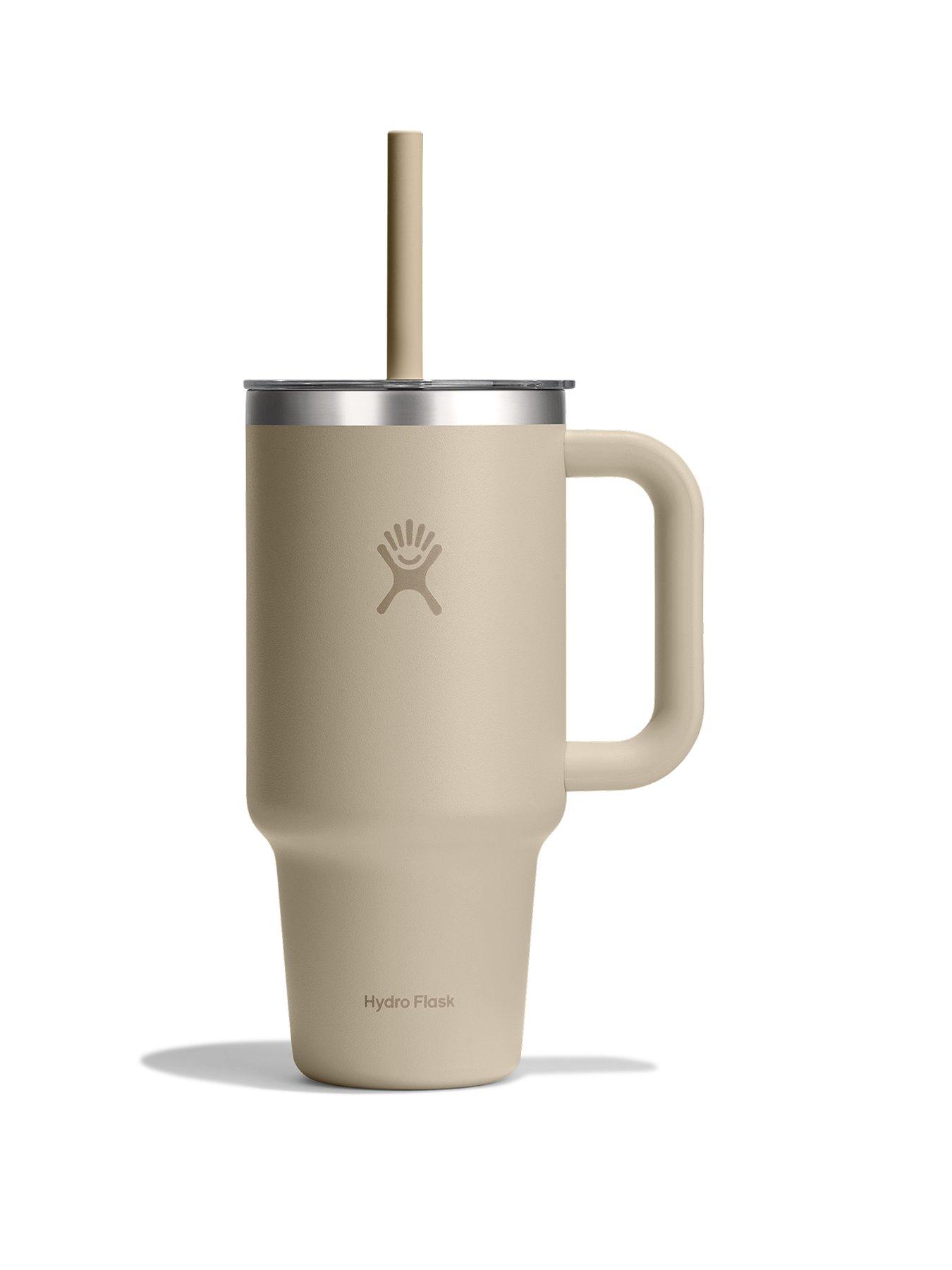 Hydro Flask 32 Oz Travel Tumbler Clear Lid - Oat