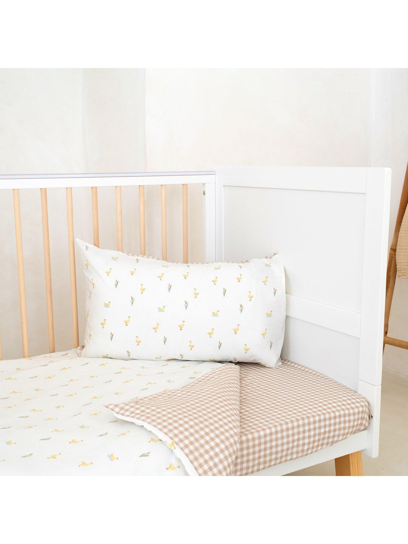 Image 4 of 5 of Clair De Lune Little Duckling Cot Bed Set