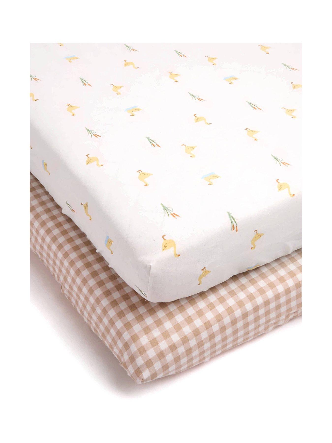 Clair De Lune Little Duckling Cot Bed Sheets