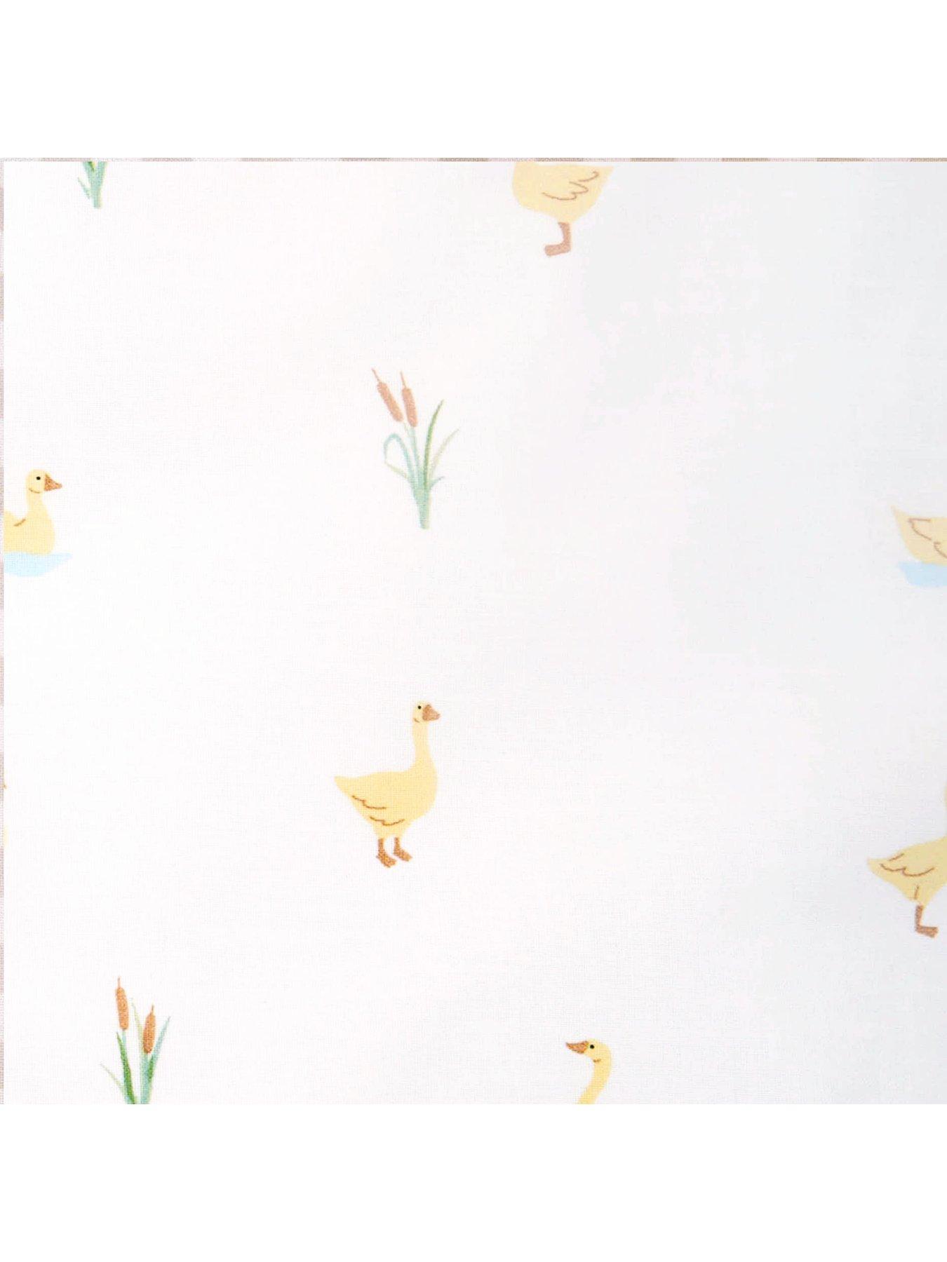 Image 5 of 6 of Clair De Lune Little Duckling Cot Bed Sheets