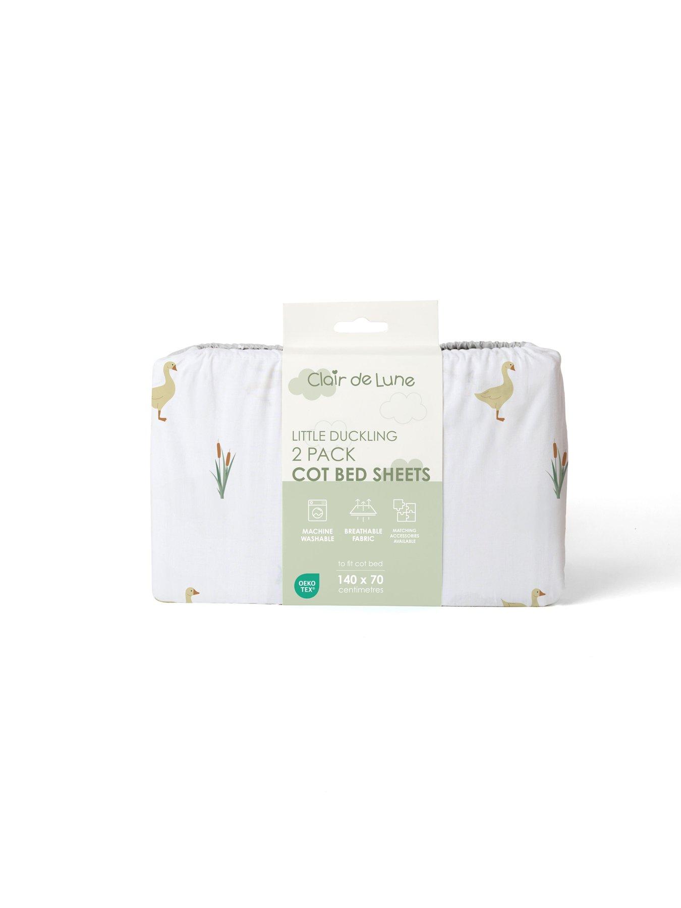 Image 6 of 6 of Clair De Lune Little Duckling Cot Bed Sheets