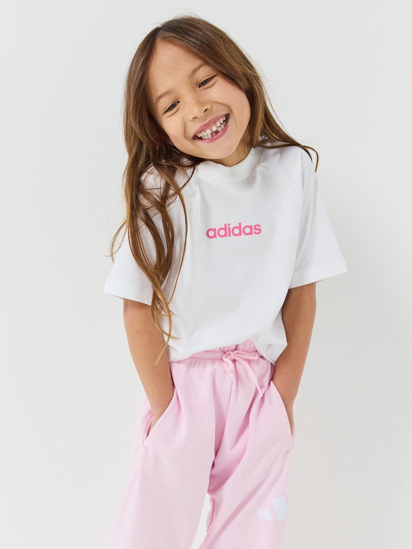Adidas Sportswear Kids Unisex Essentials T-Shirt - White