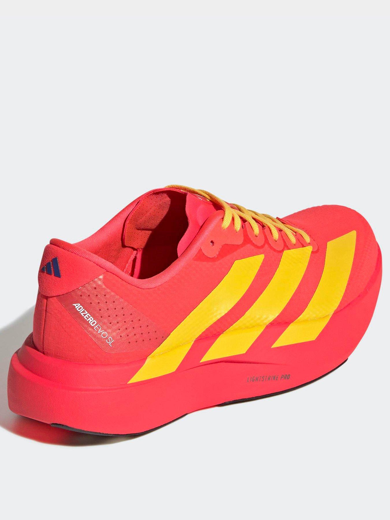 adidas Women's Running Adizero Evo Sl Woven Trainers- Red | Very
