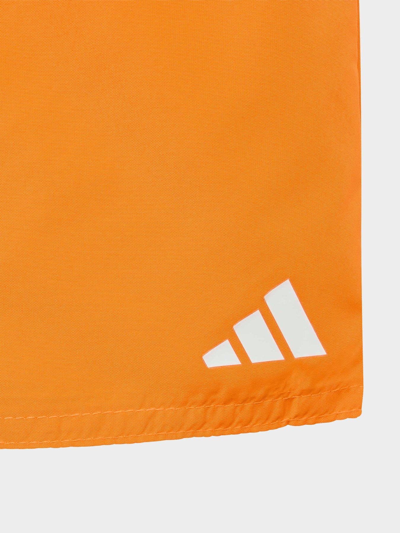 Image 3 of 5 of adidas Boys Solid Shorts - Orange