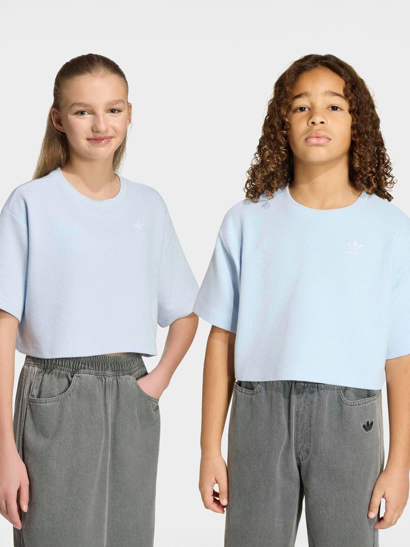 adidas Originals Kids Waffle T-Shirt, Crsk, Size 11-12 Years