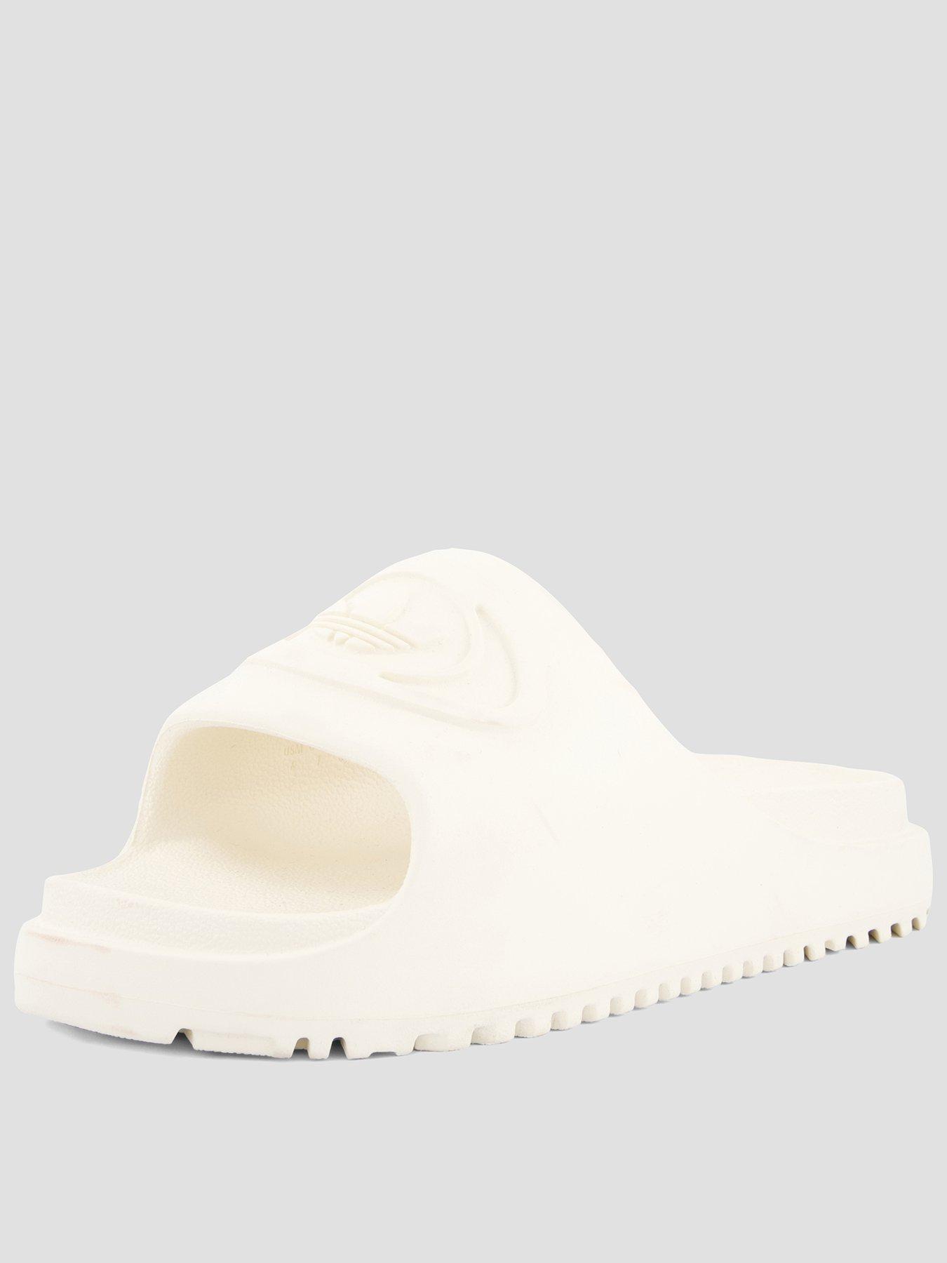 adidas Originals Women's Campus 00s Foam Sliders, Owhite/Owhite/Owhite, Size 8, Women