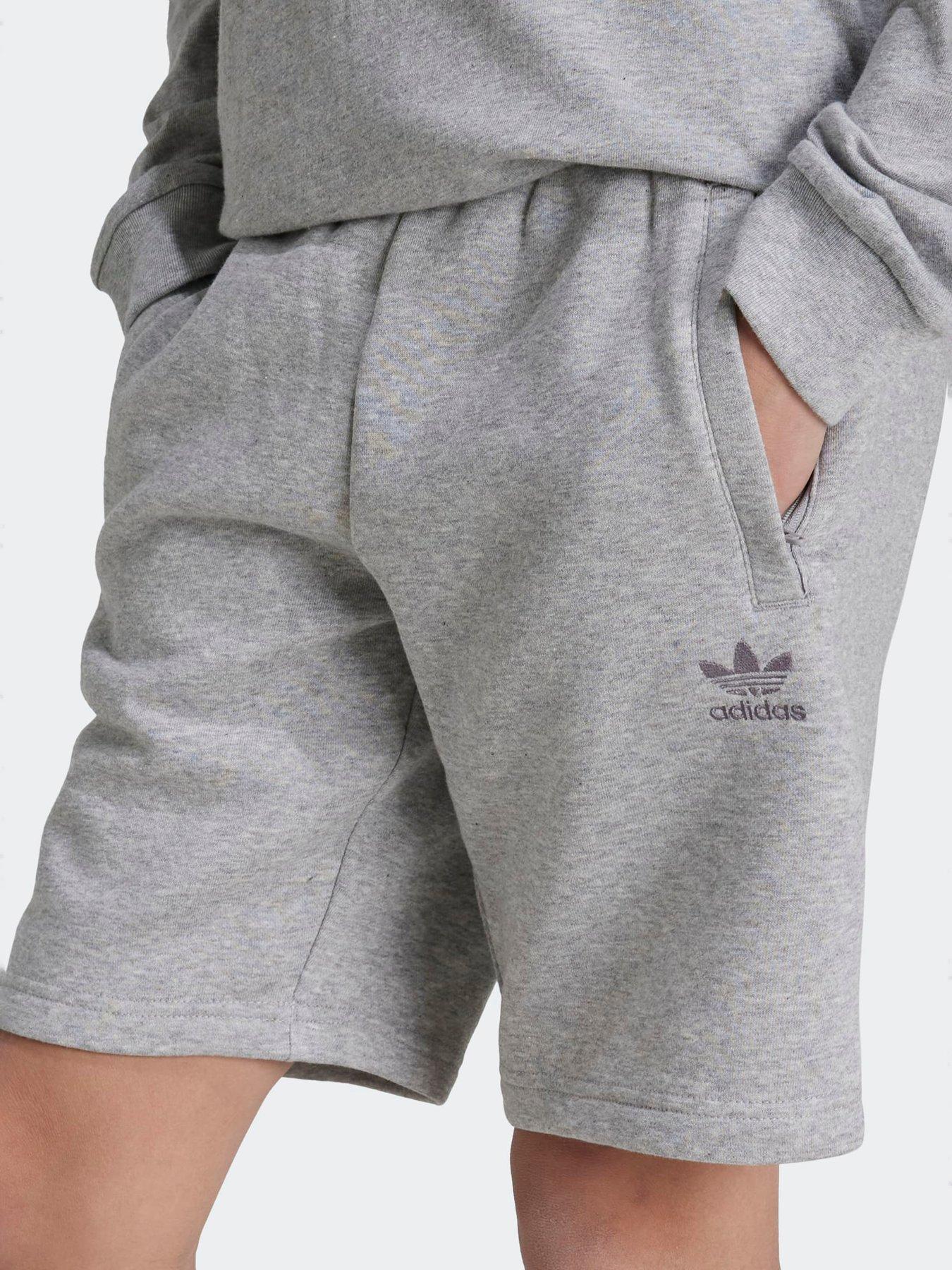 Image 4 of 7 of adidas Originals Junior Unisex Shorts Kids - Grey