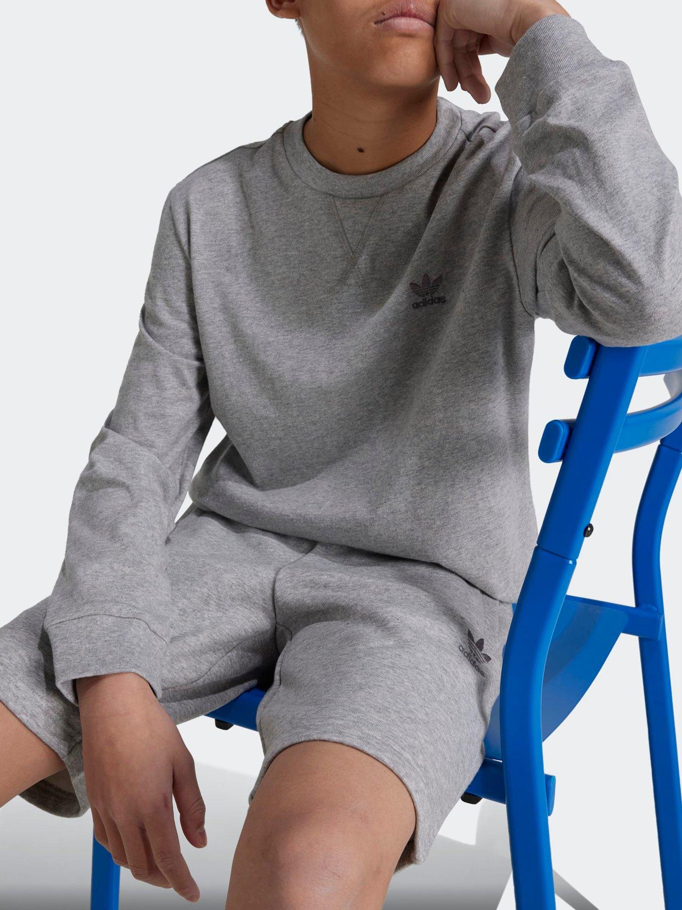 Image 5 of 7 of adidas Originals Junior Unisex Shorts Kids - Grey