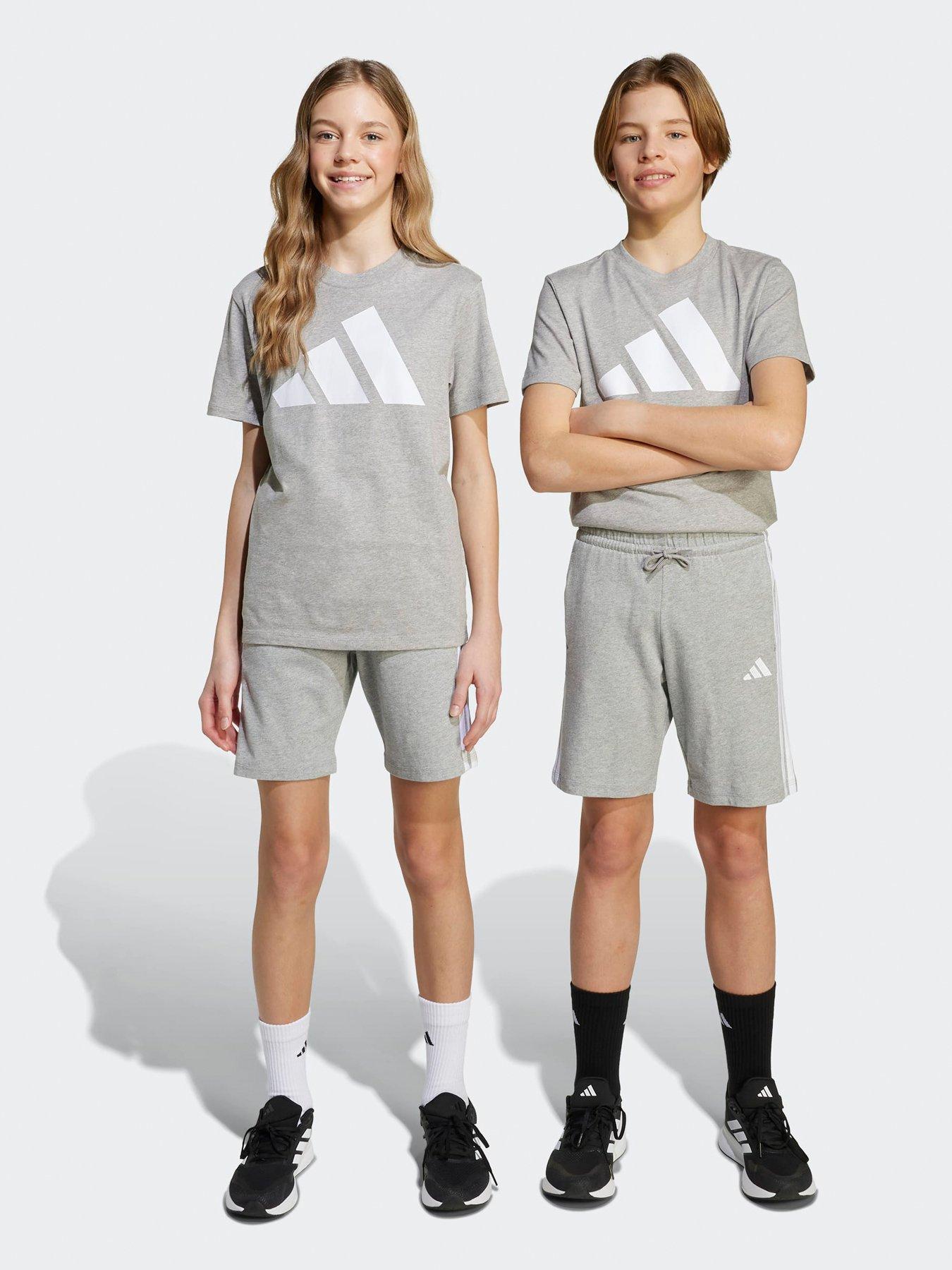 Adidas Sportswear Junior Unisex Essentials Shorts - Grey