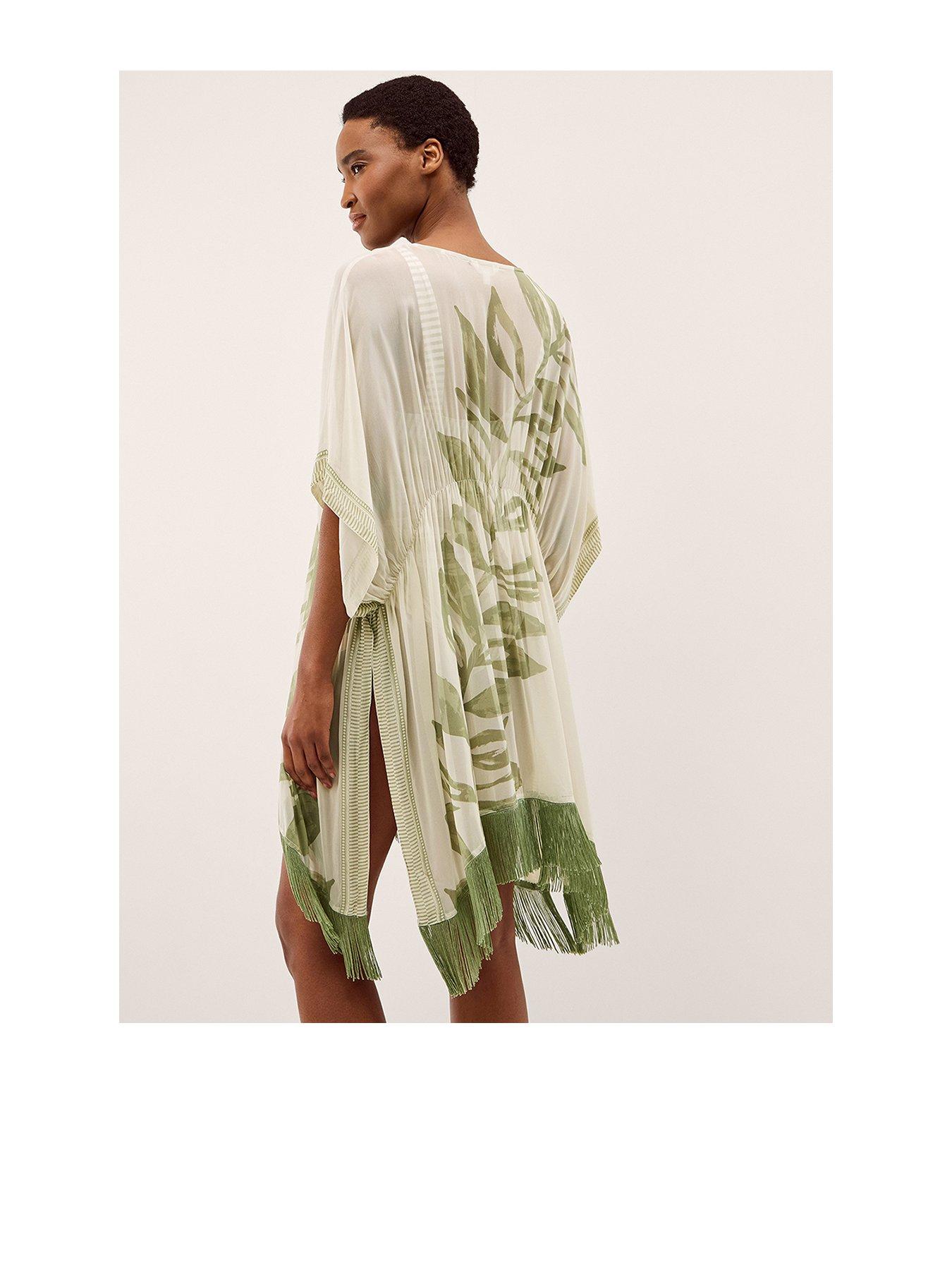 Monsoon Lillie Fringe Coverup