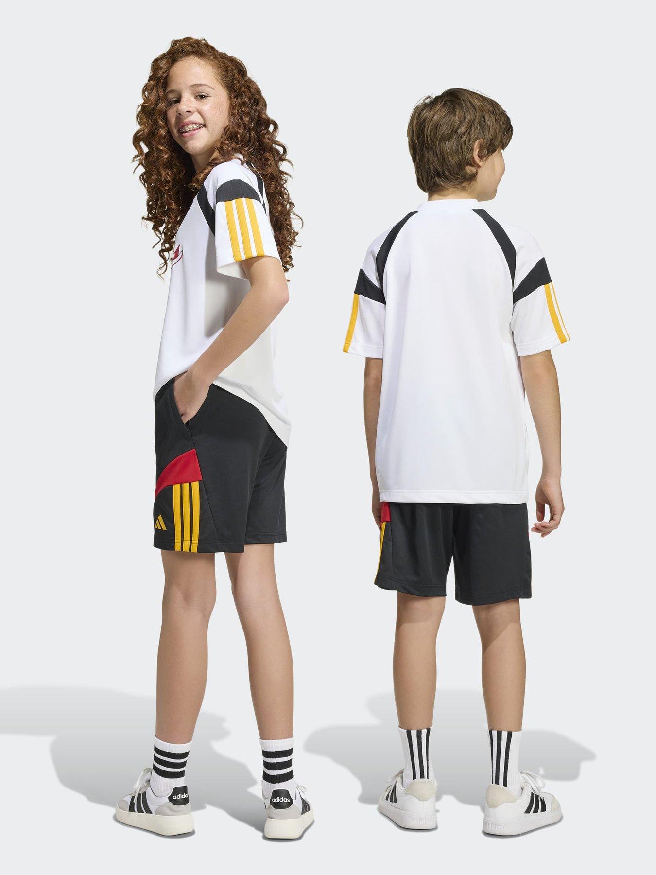 Image 4 of 6 of adidas Sportswear Junior Unisex House Of Tiro Shorts - Black