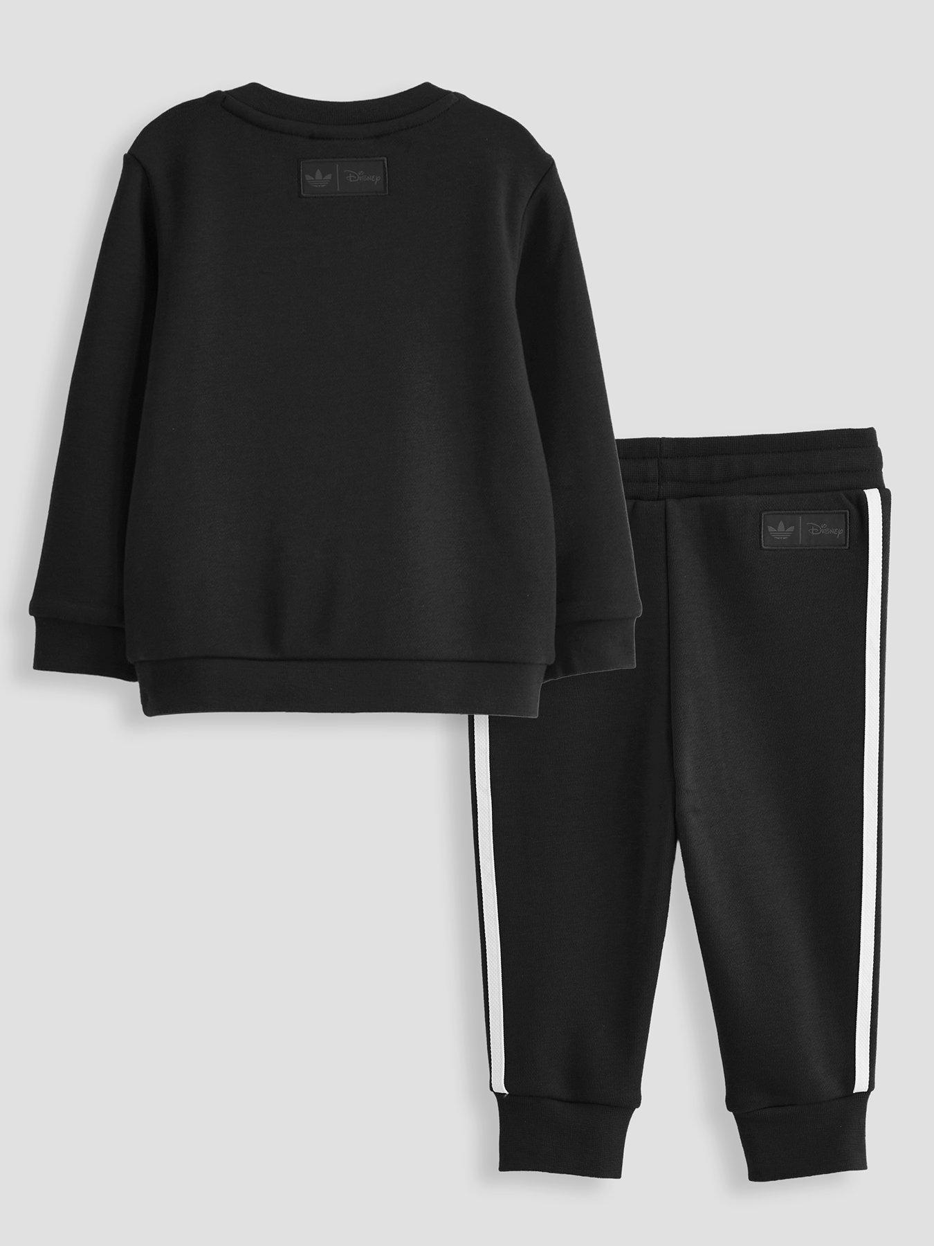 Image 2 of 5 of adidas Originals Infant Unisex Disney Crew Set - Black