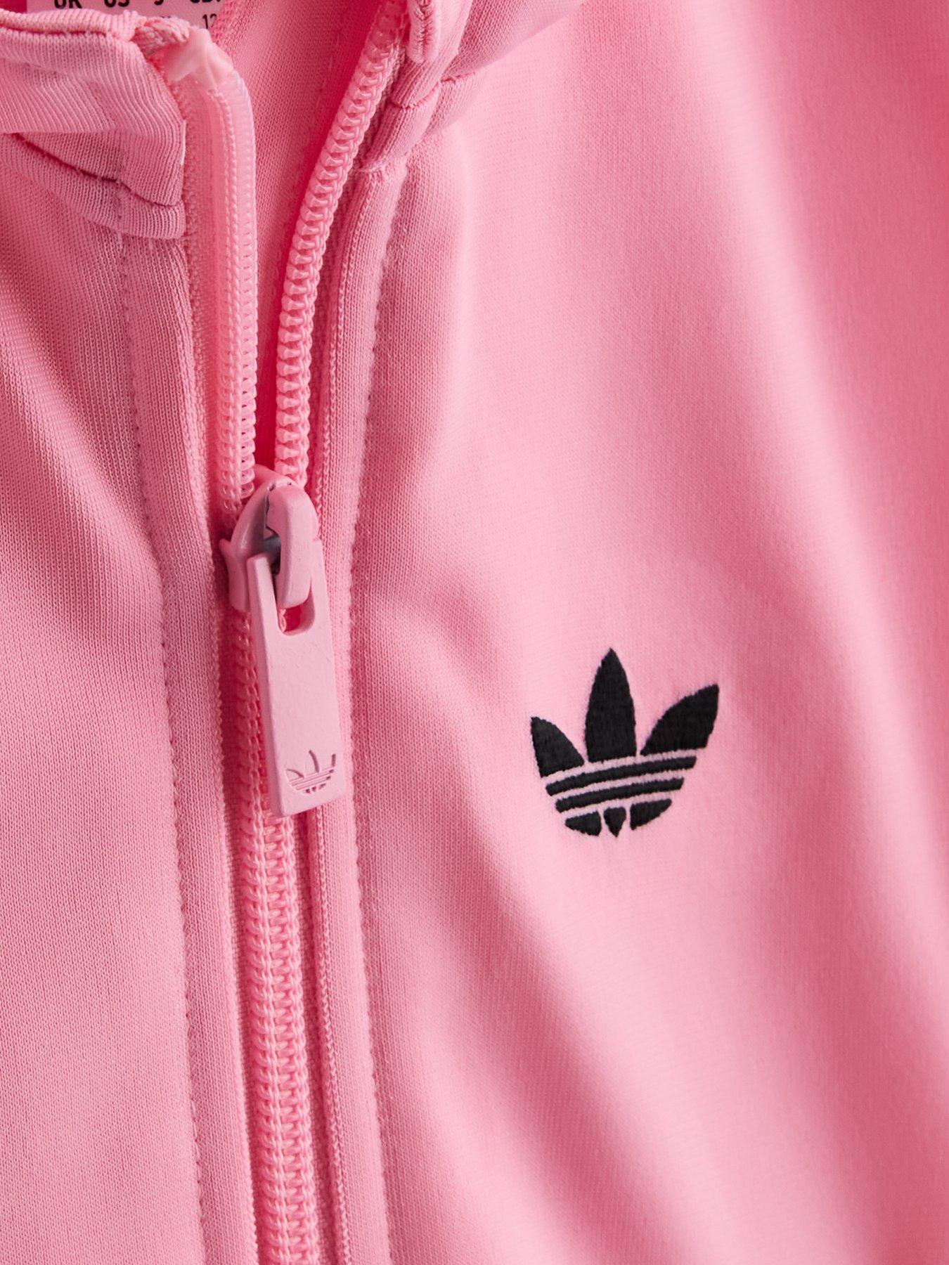 Image 3 of 5 of adidas Originals Infant Unisex Firebird Tracksuit - Pink