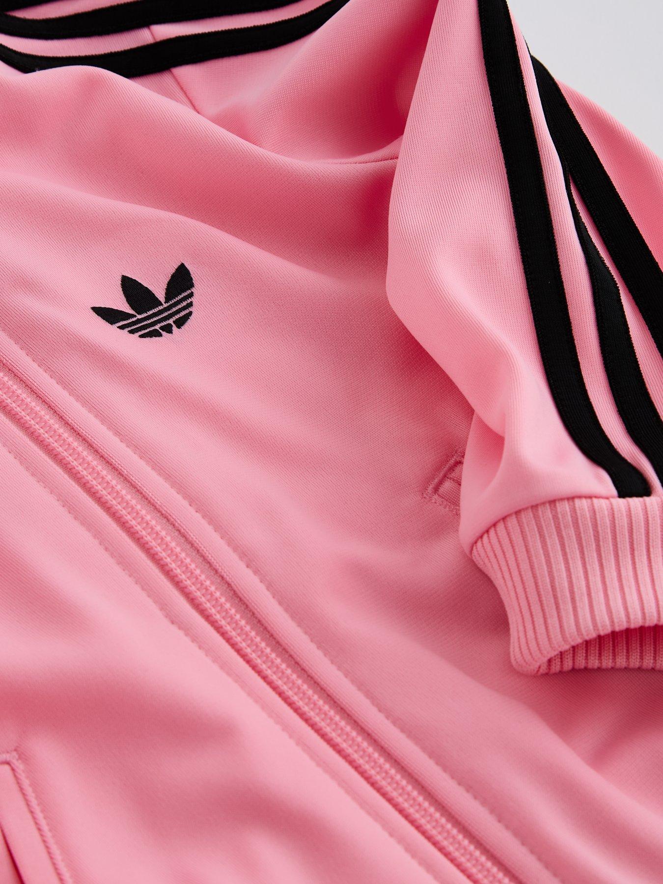 Image 4 of 5 of adidas Originals Infant Unisex Firebird Tracksuit - Pink
