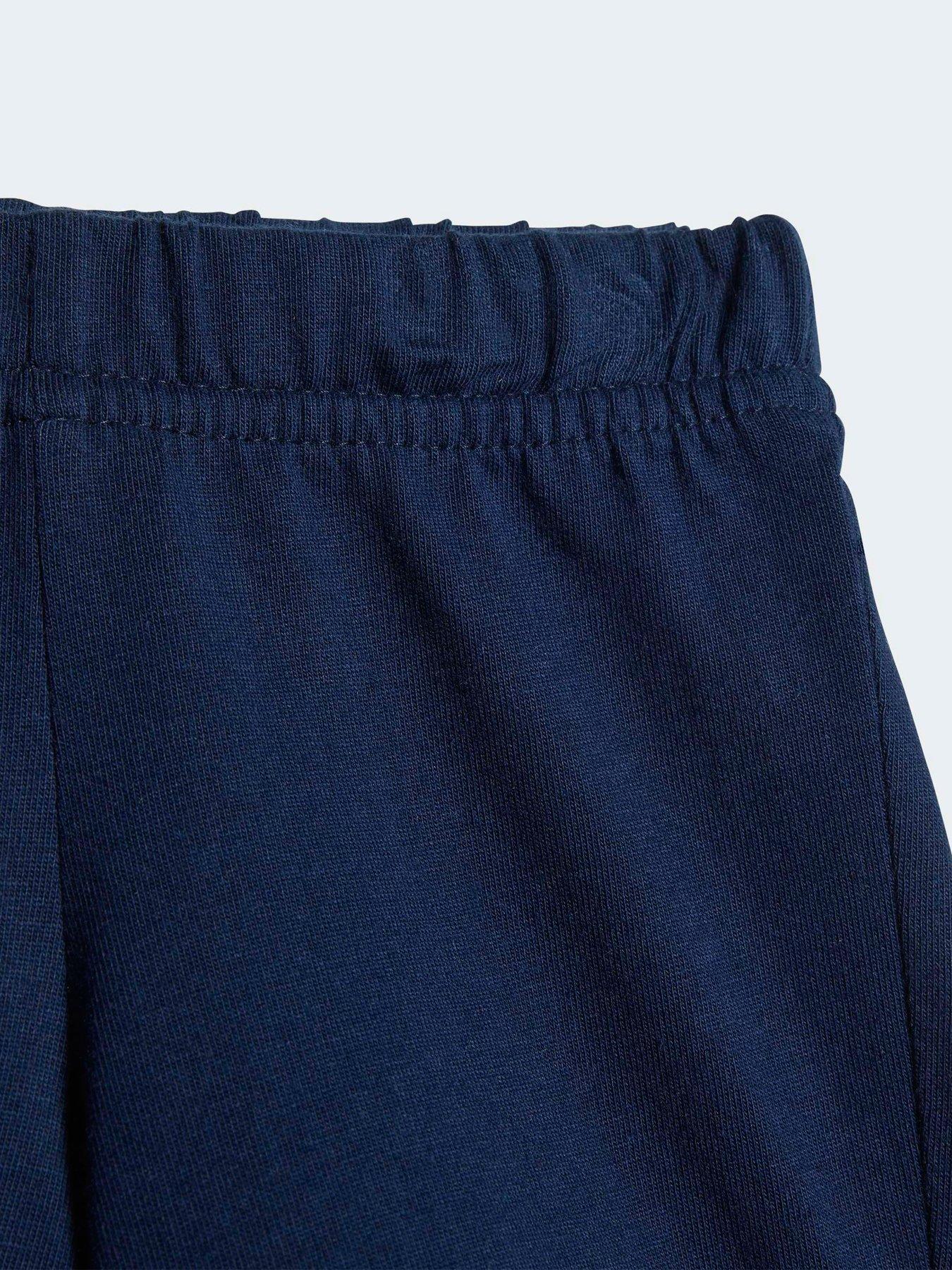 Image 5 of 6 of adidas Originals Infant Unisex Shorts And T-shirt Set - Blue