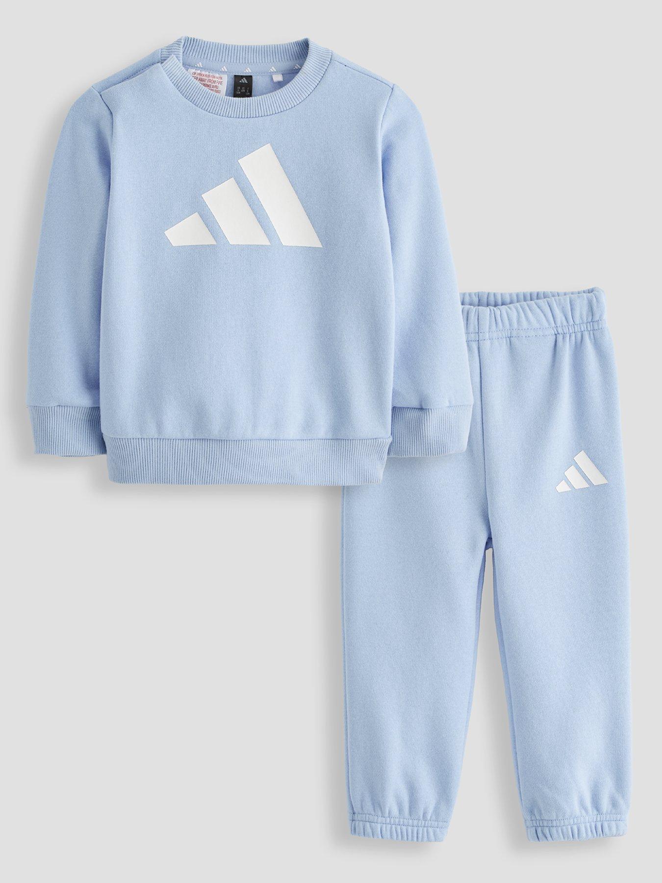 adidas Sportswear Infant Unisex Essentials Jogger Set - Blue