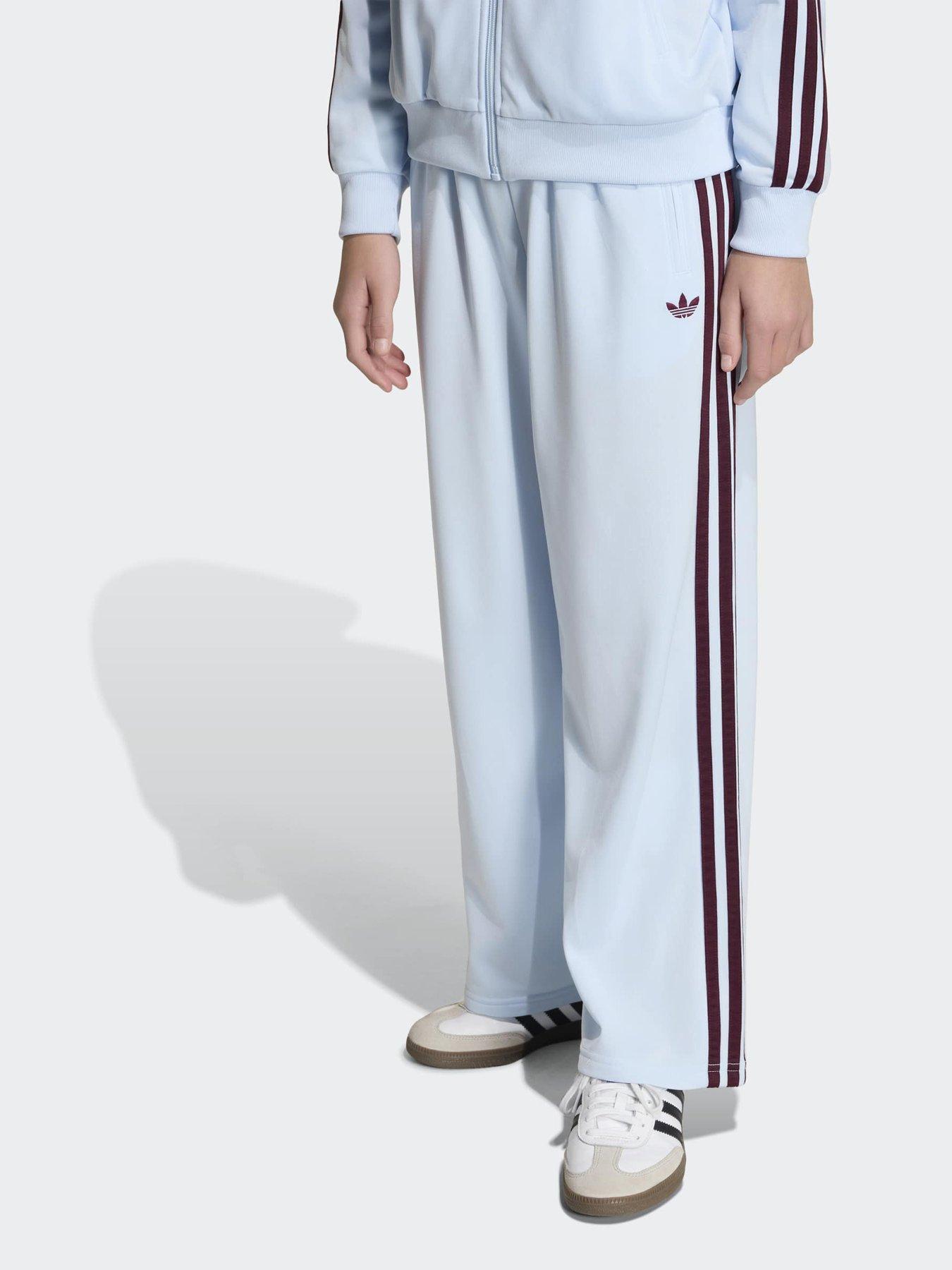 adidas Originals Junior Unisex Firebird Loose Tracksuit Pants - Blue