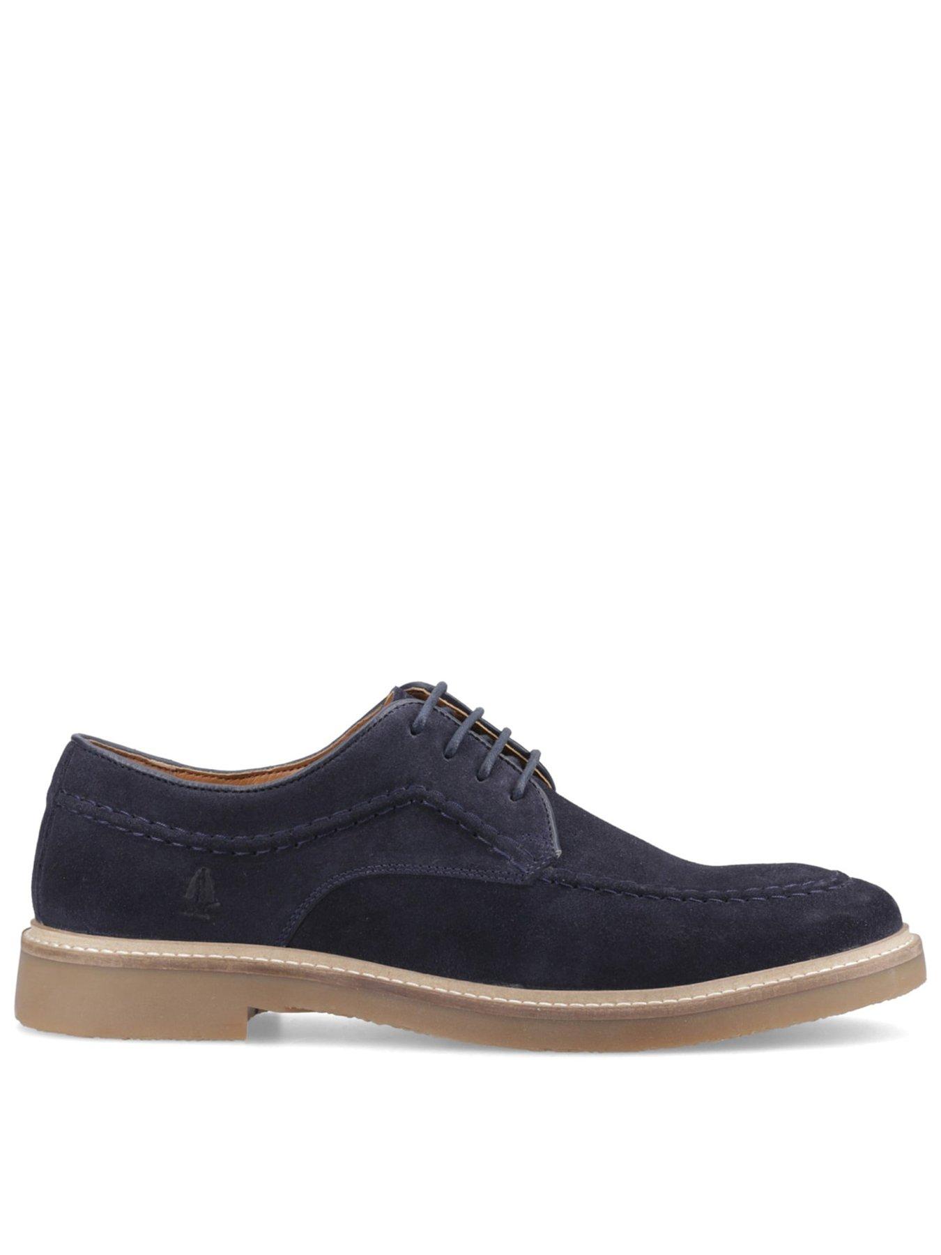 Hush Puppies Genny Lace Up Shoe, Navy, Size 7, Men