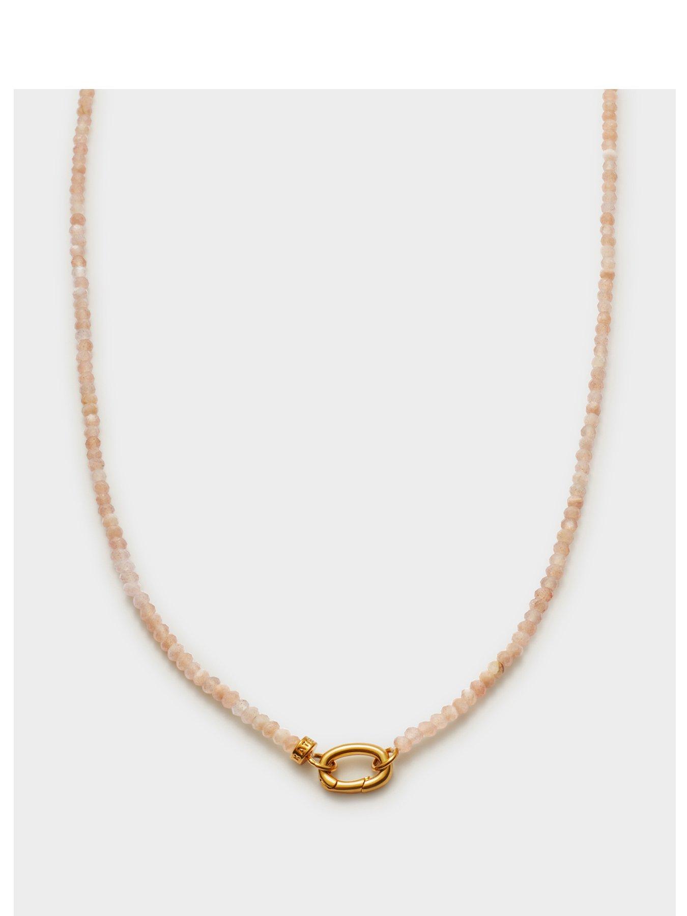 Katie Loxton SUNSTONE NECKLACE , Gold Coated , 42cm