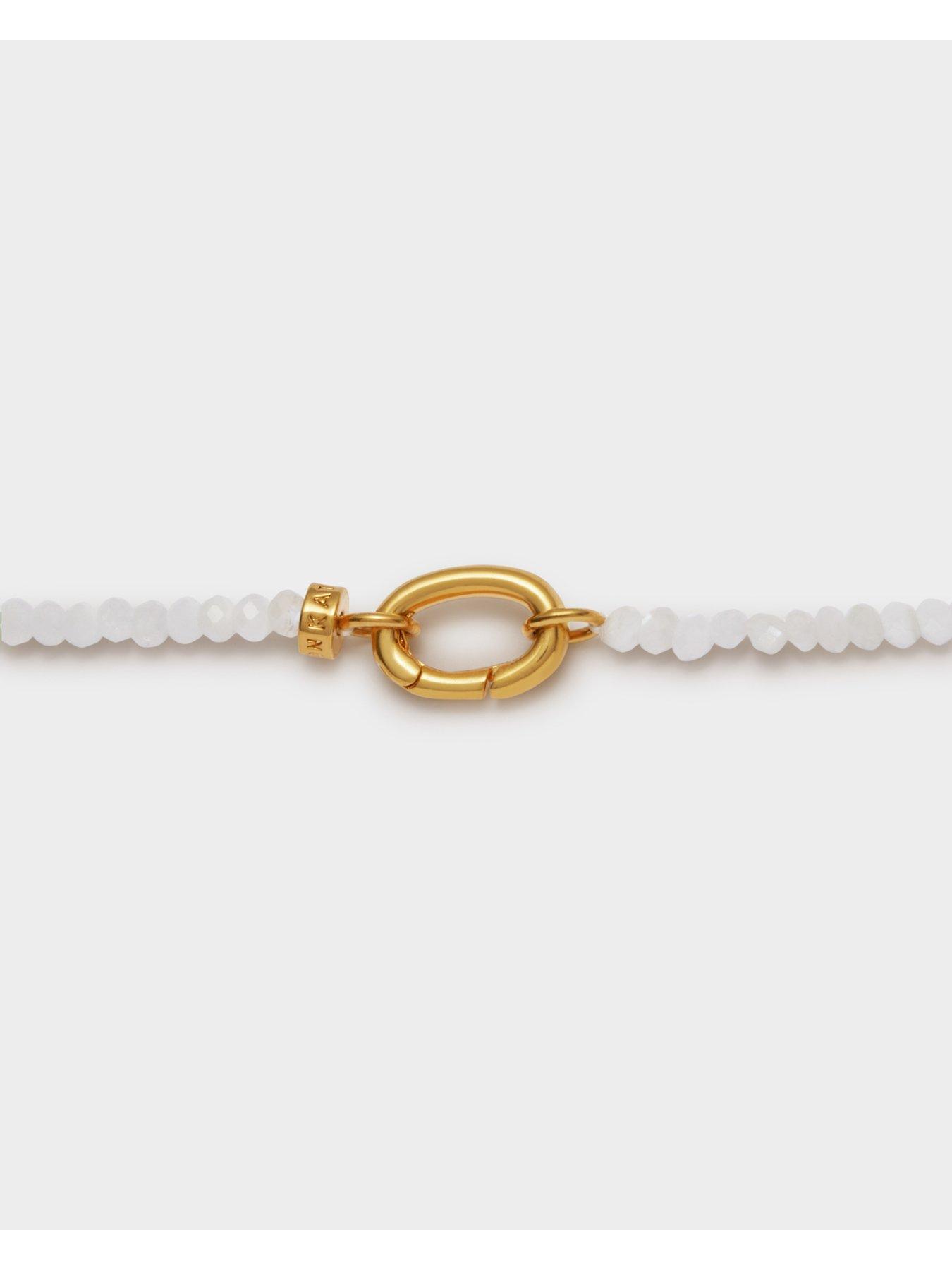 Image 4 of 5 of Katie Loxton MOONSTONE BRACELET , Gold Coated , 18cm