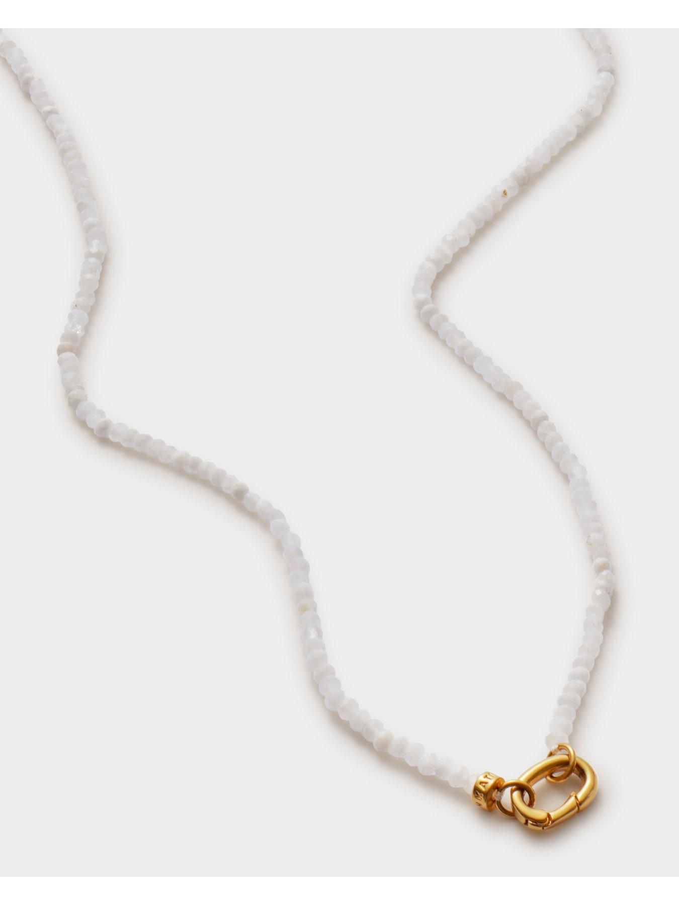 Image 3 of 5 of Katie Loxton Moonstone Necklace , Gold Coated , 42cm - Waterproof
