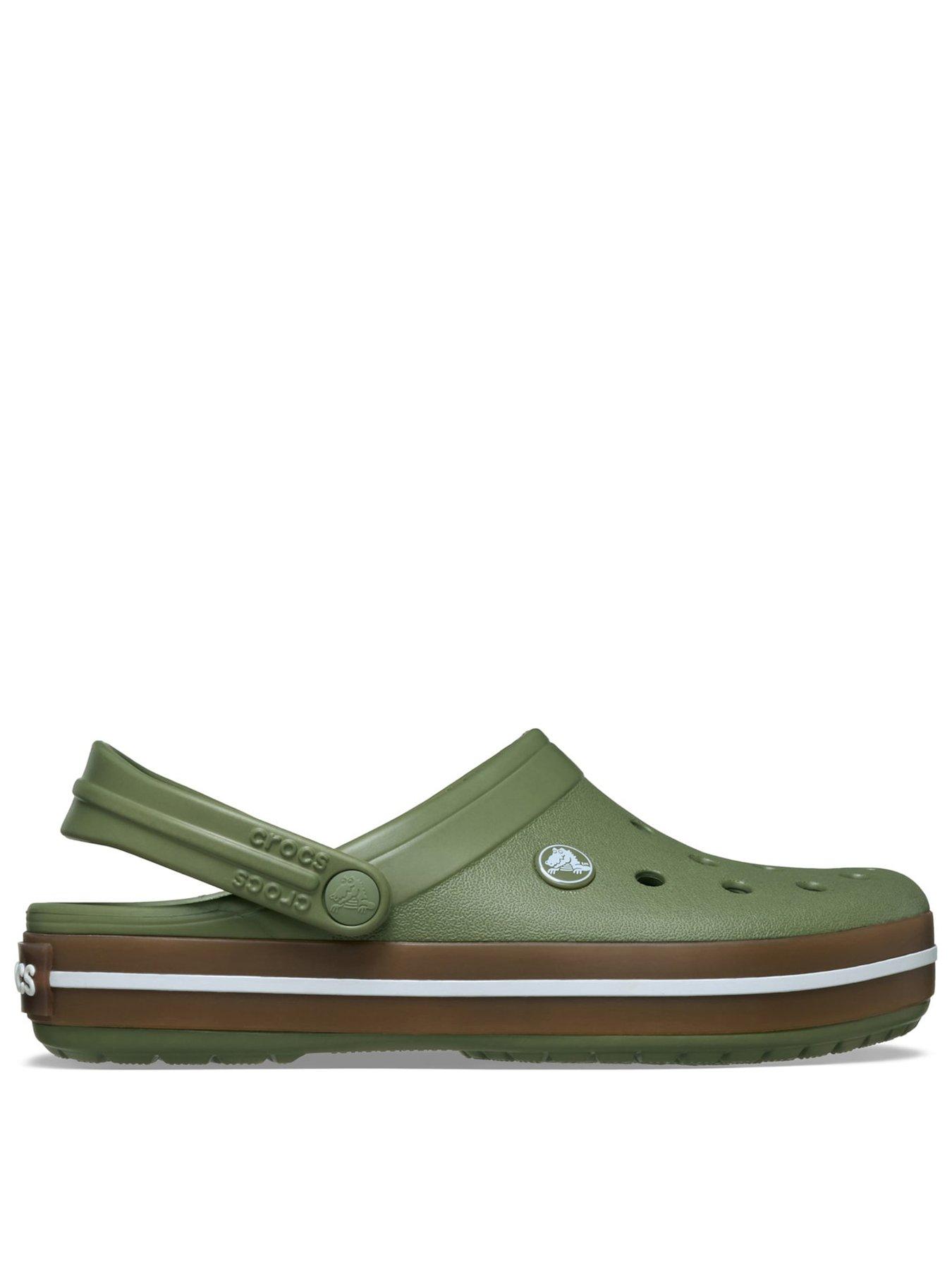 Crocs Men's Crocband Gum Clog Sandal